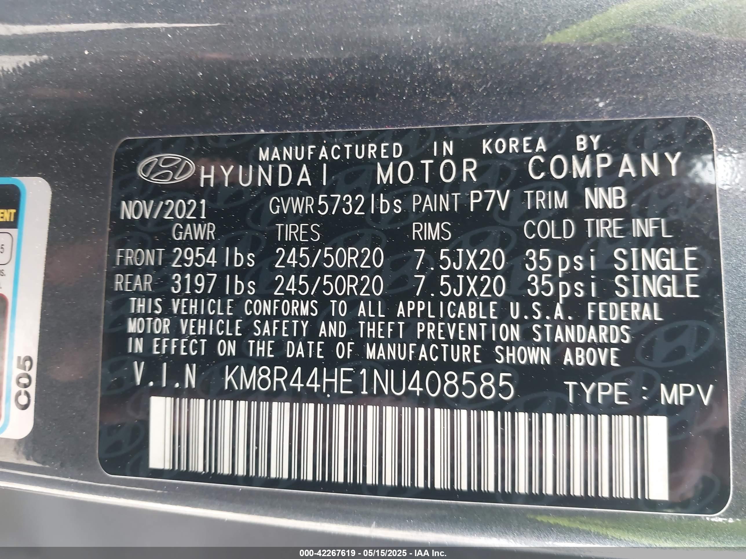 HYUNDAI PALISADE image 9