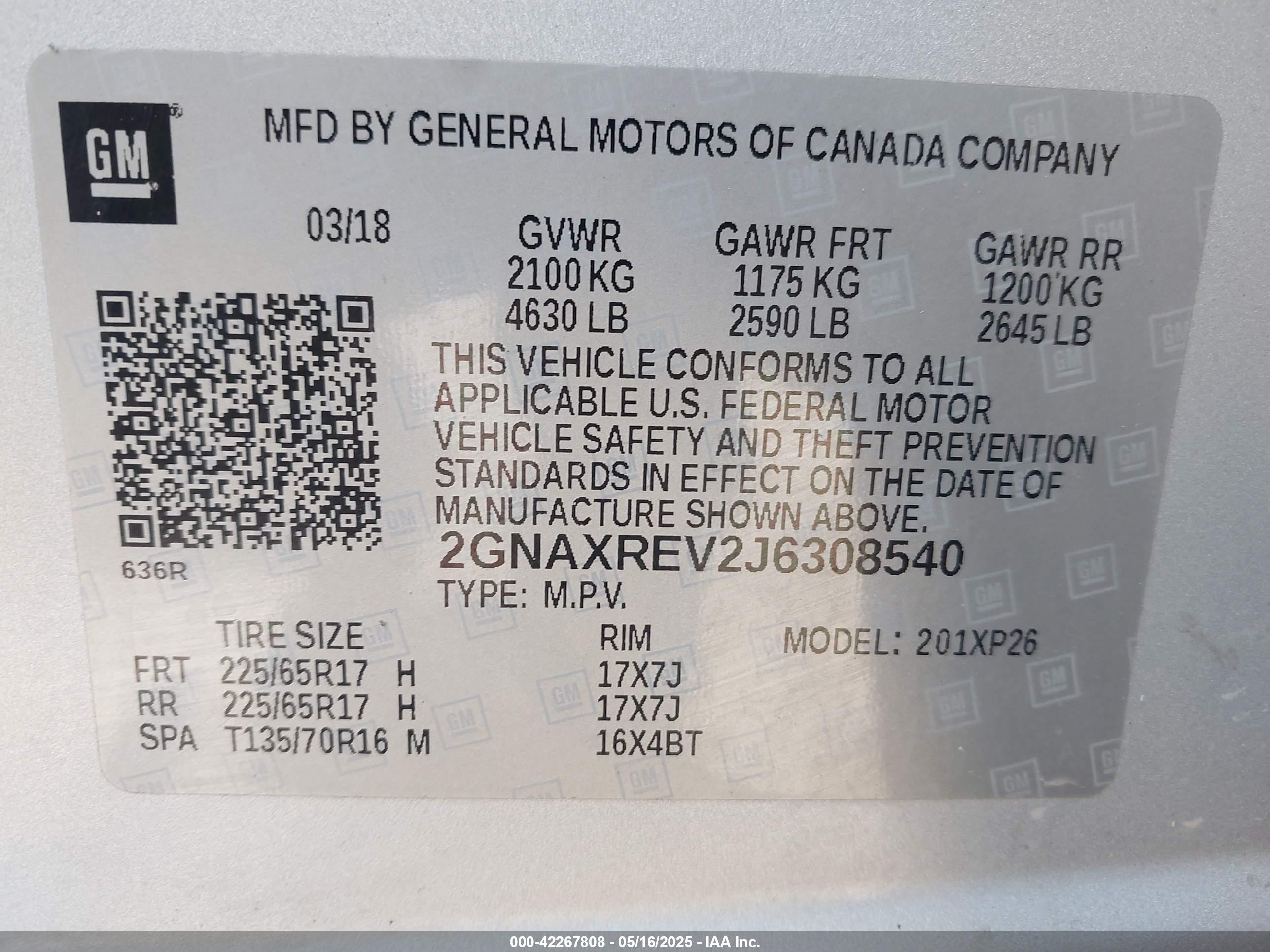 CHEVROLET EQUINOX image 9