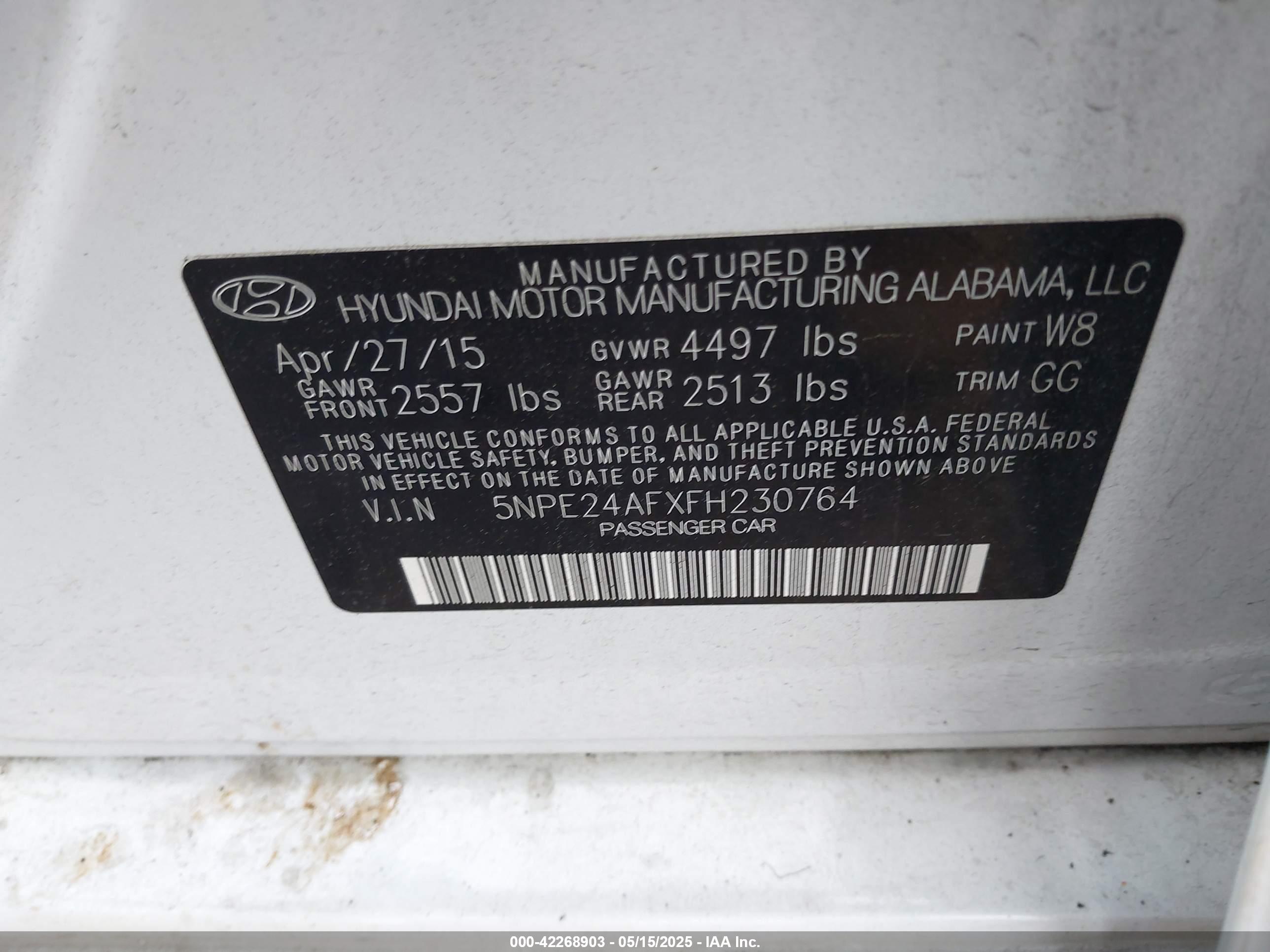 HYUNDAI SONATA image 9