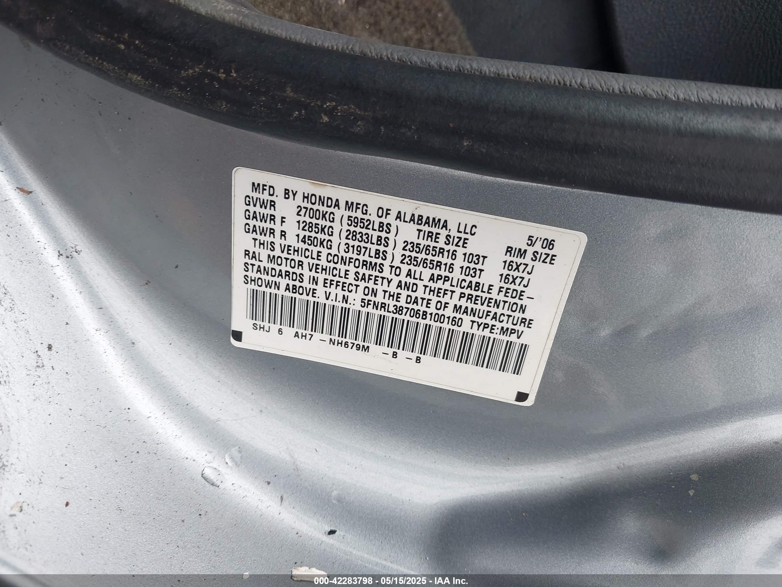 HONDA ODYSSEY image 9