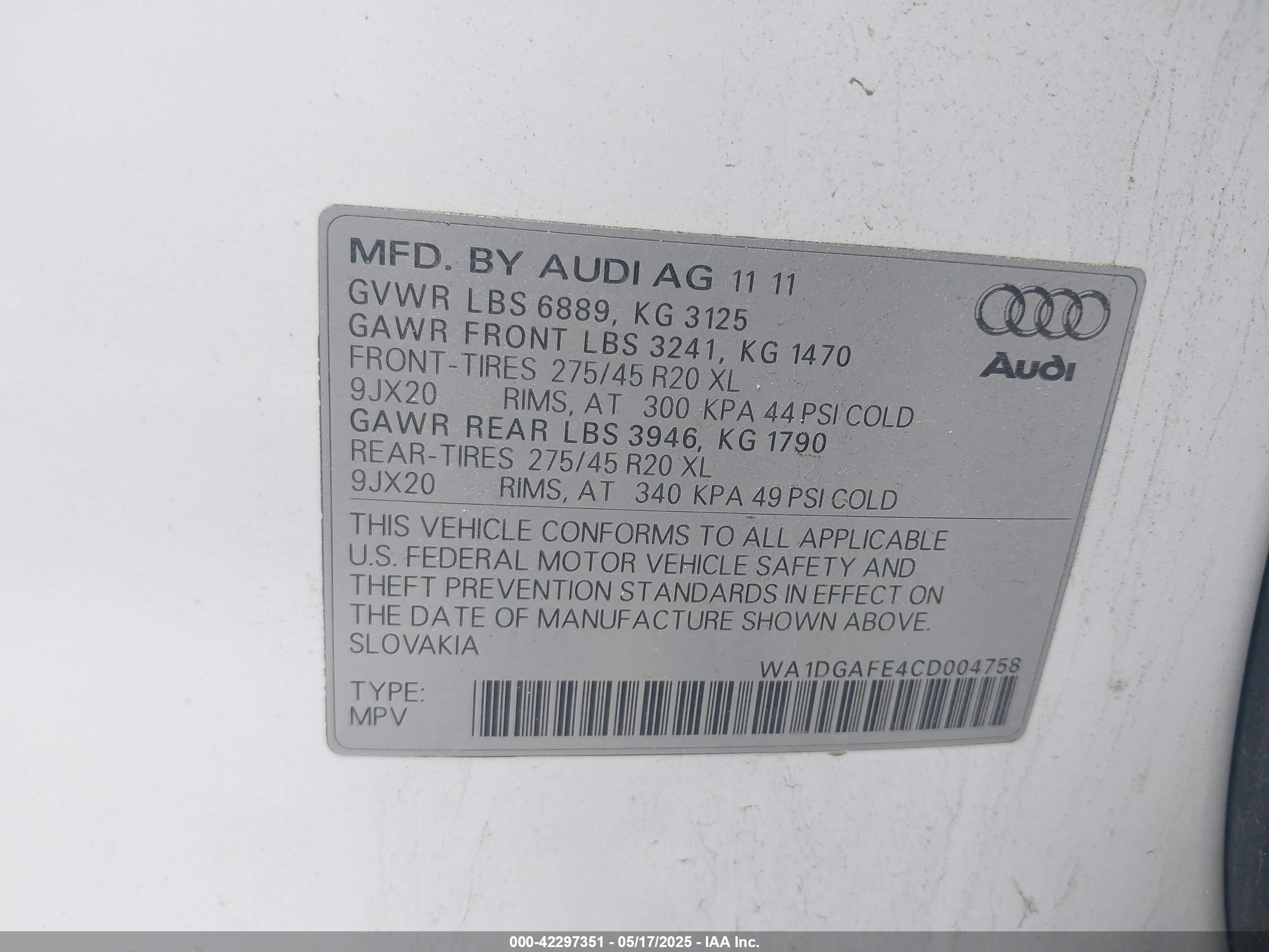 AUDI Q7 image 9