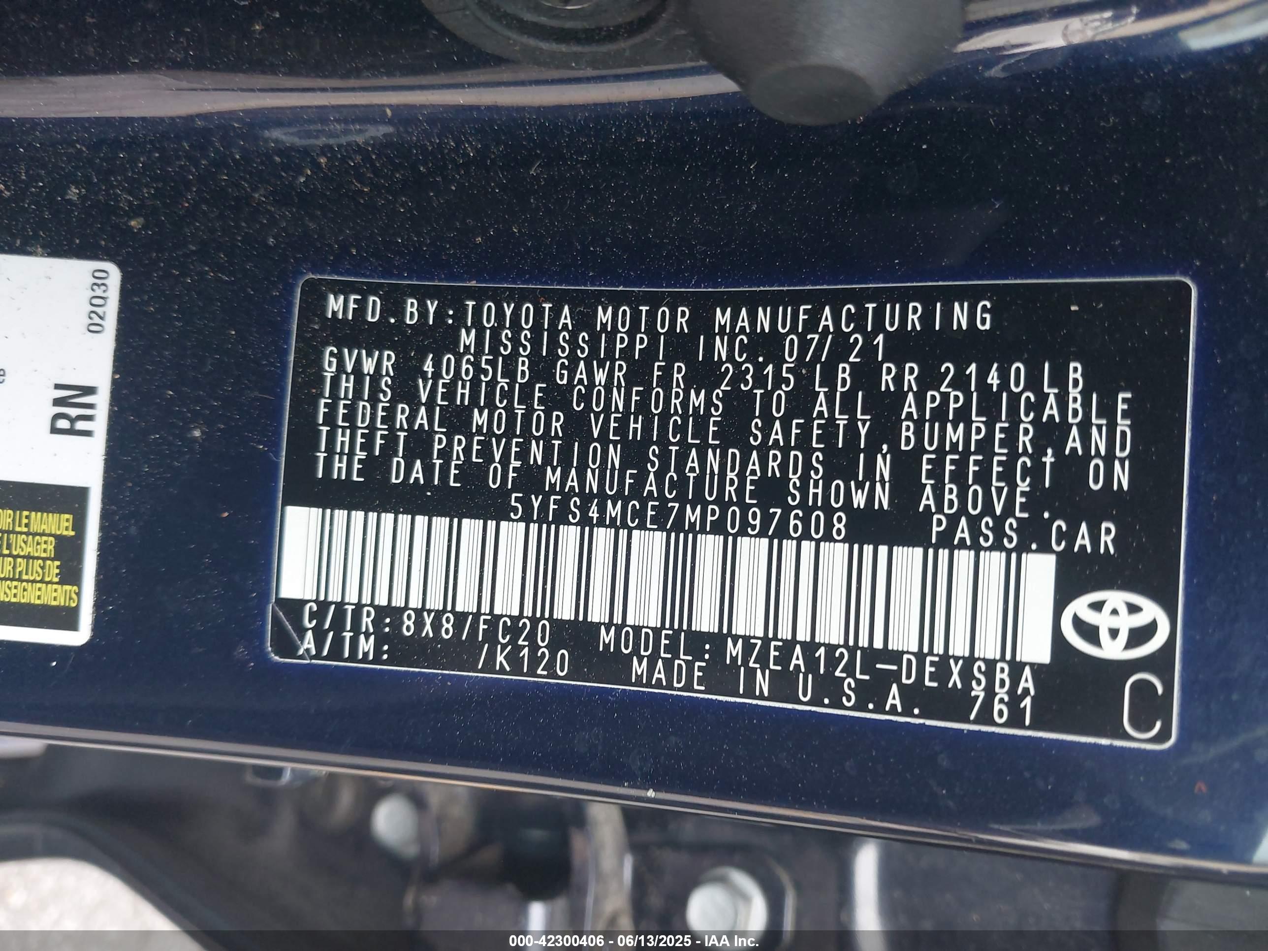 TOYOTA COROLLA image 9