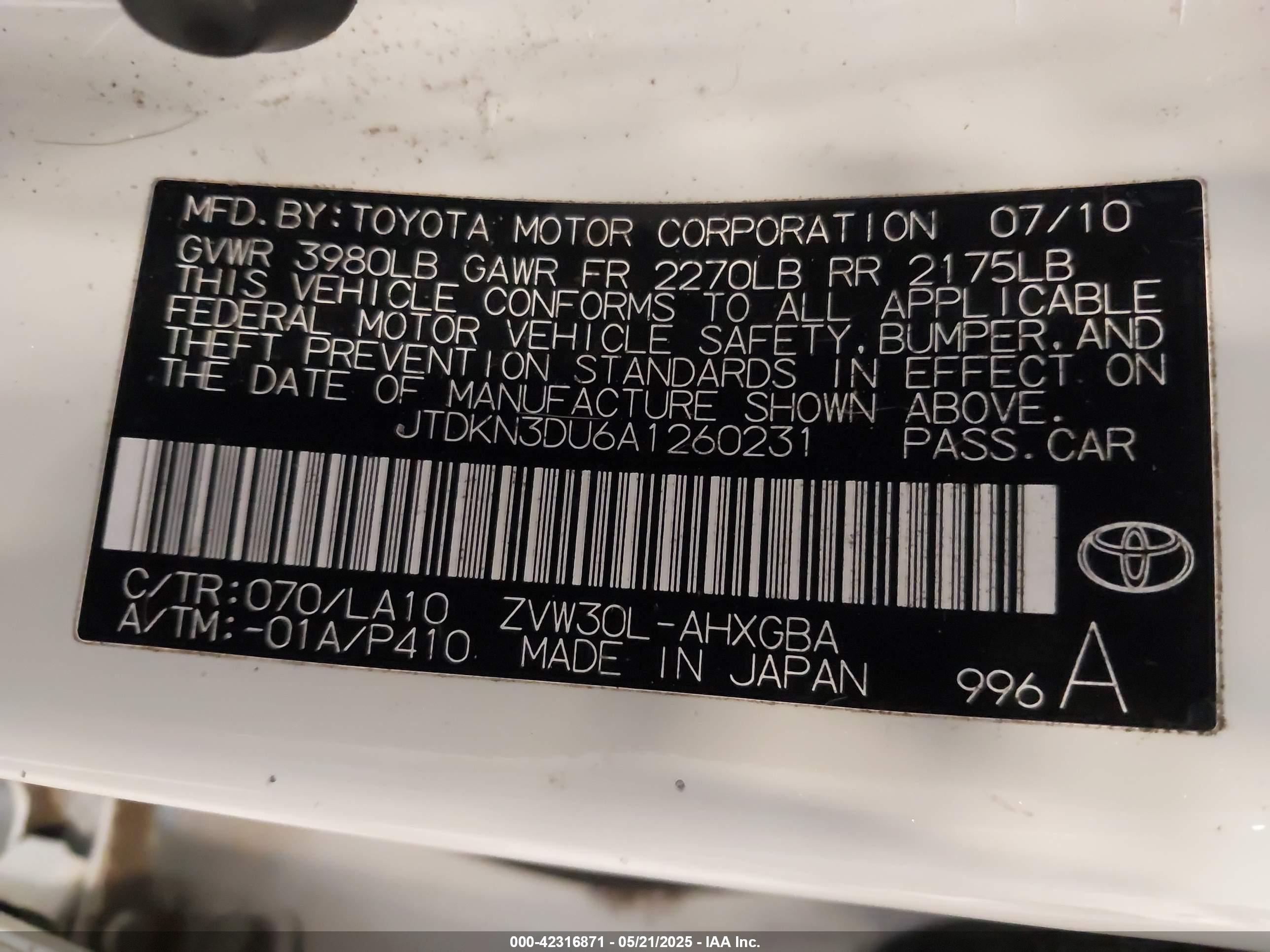 TOYOTA PRIUS image 9