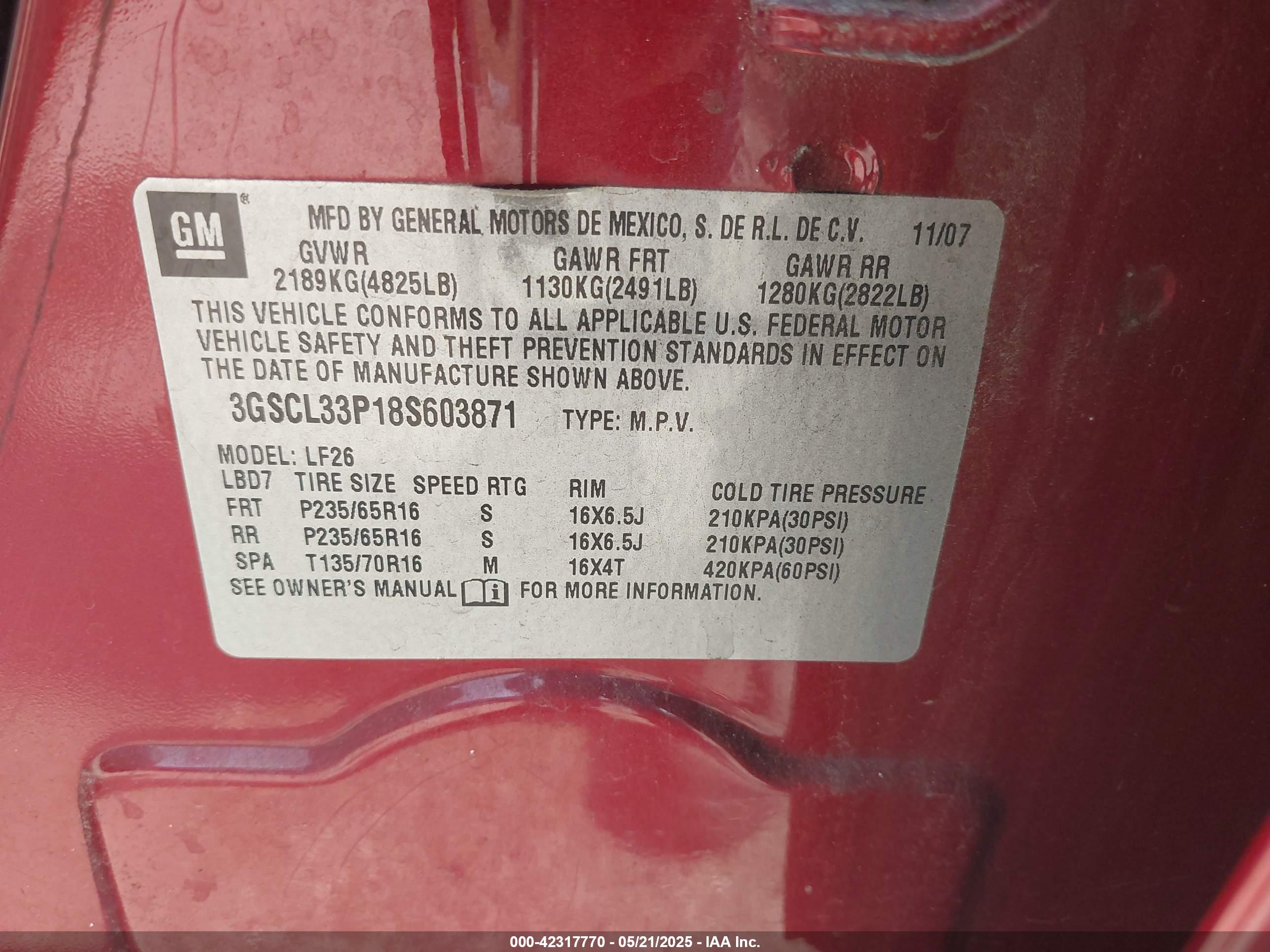 SATURN VUE image 9
