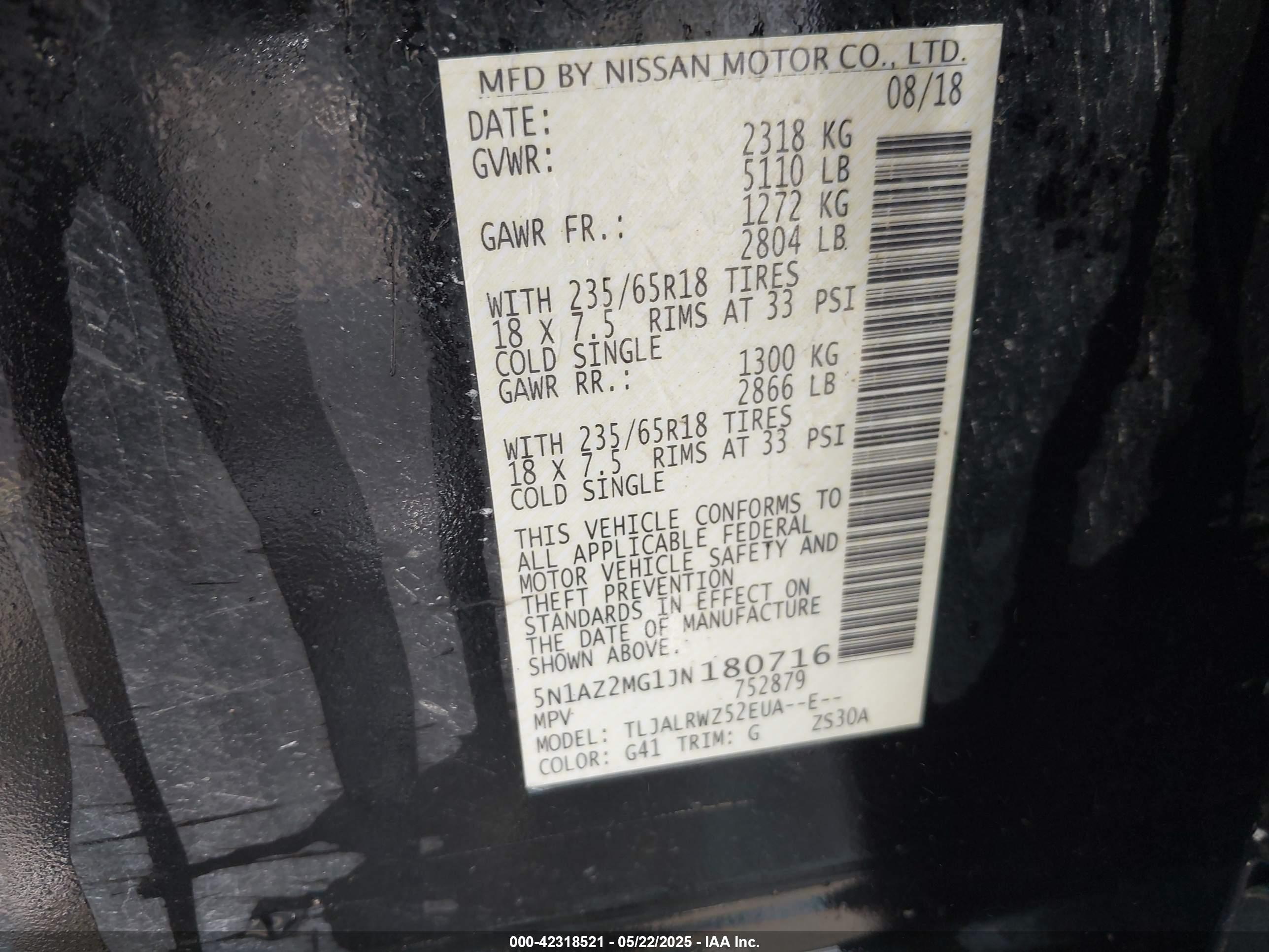 NISSAN MURANO image 9