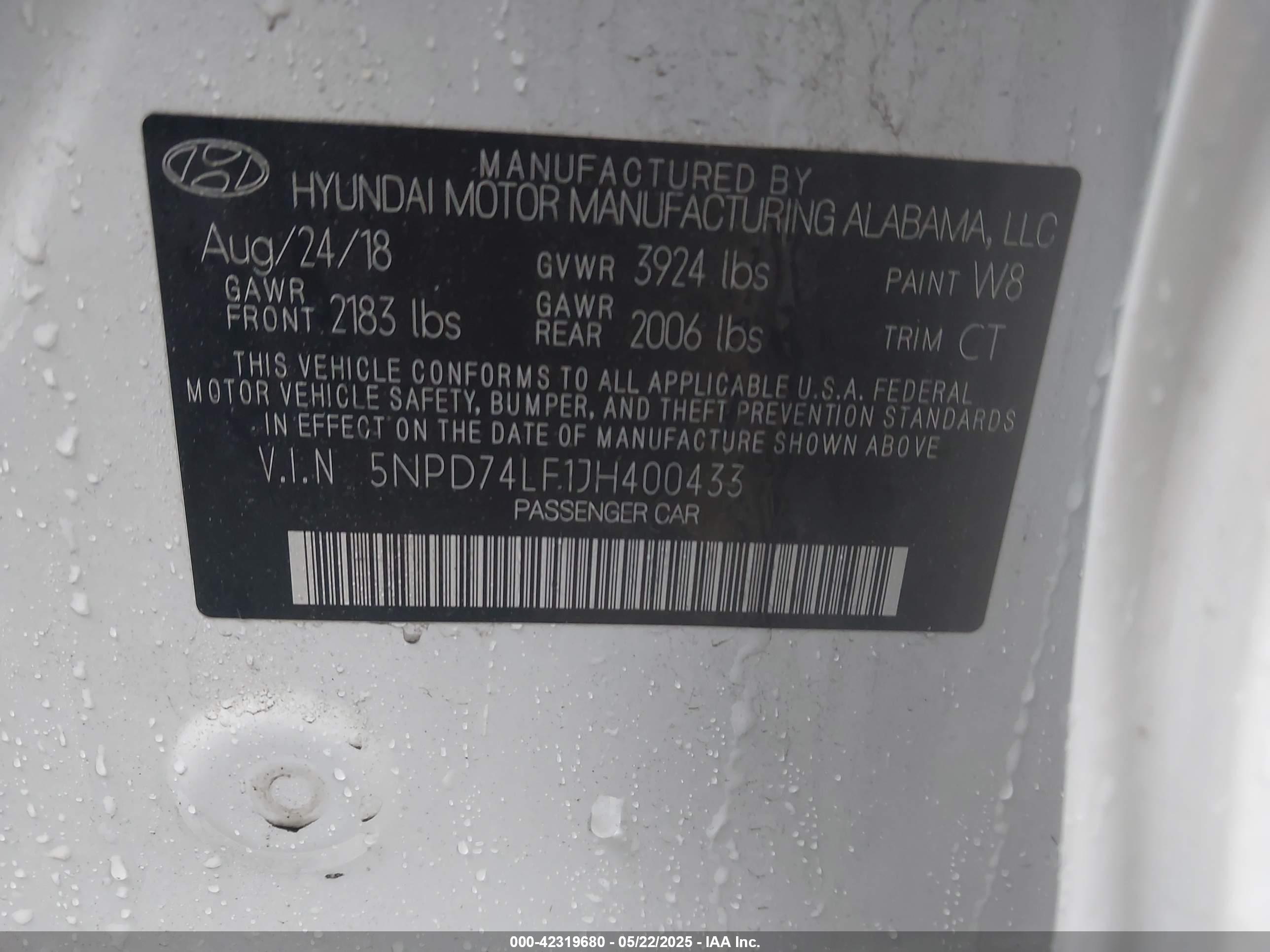 HYUNDAI ELANTRA image 9