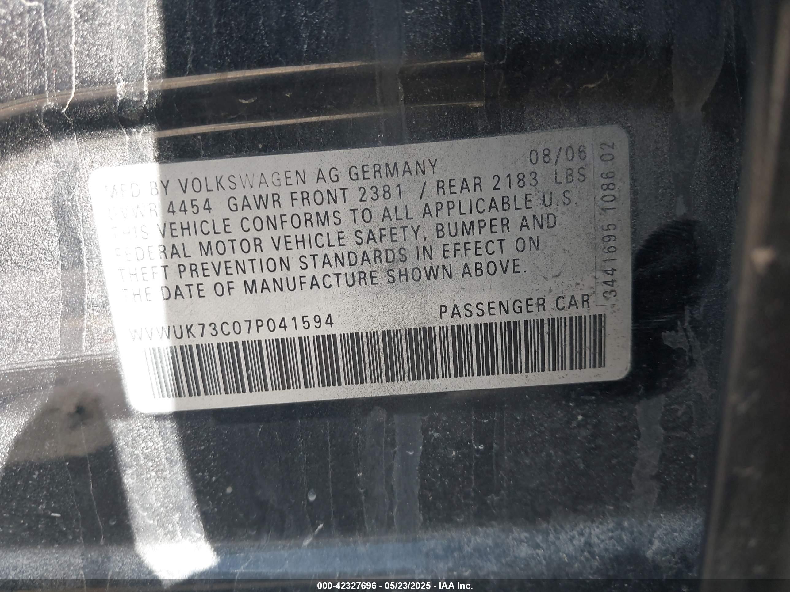 VOLKSWAGEN PASSAT image 9