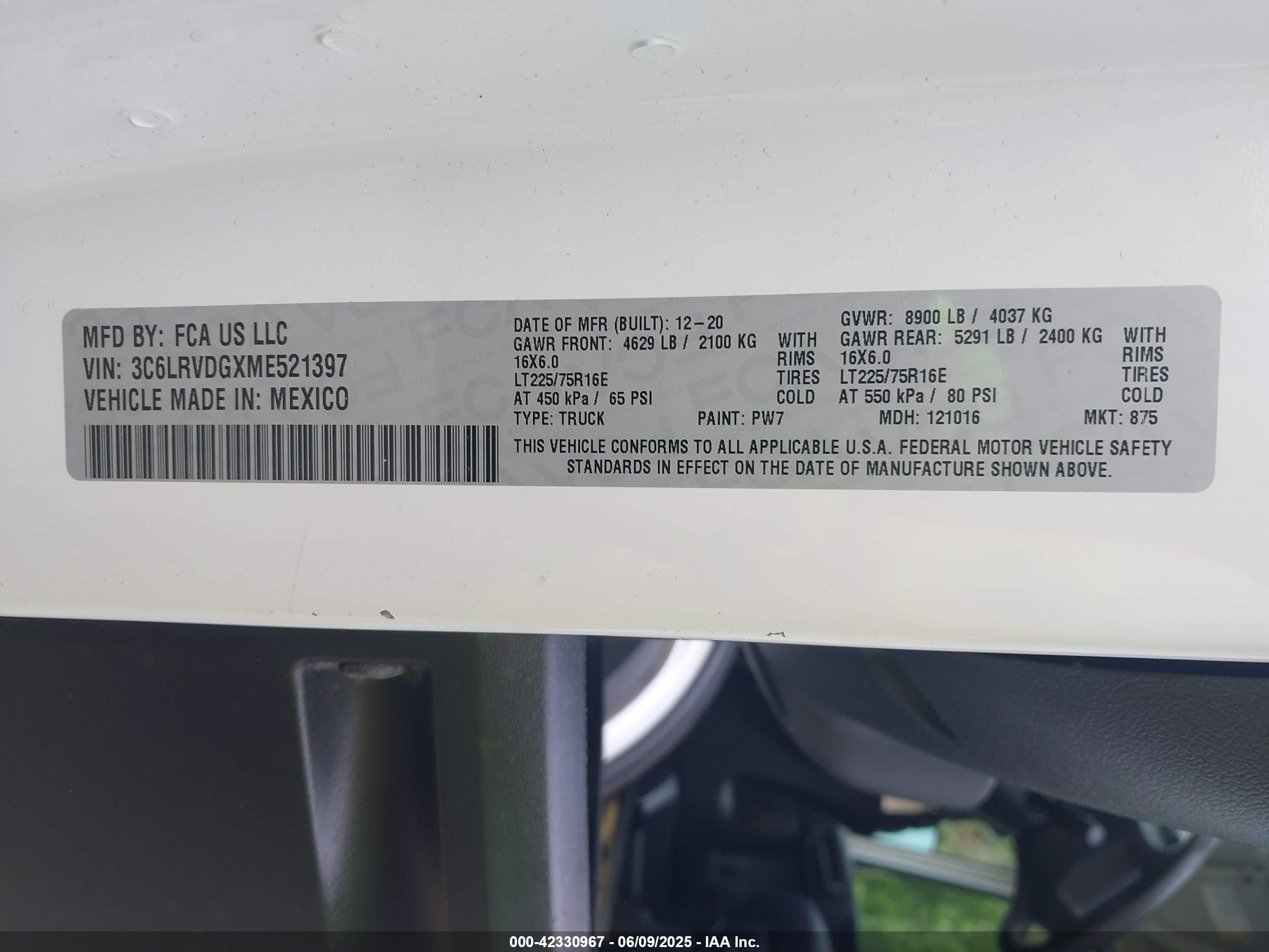 RAM PROMASTER image 9