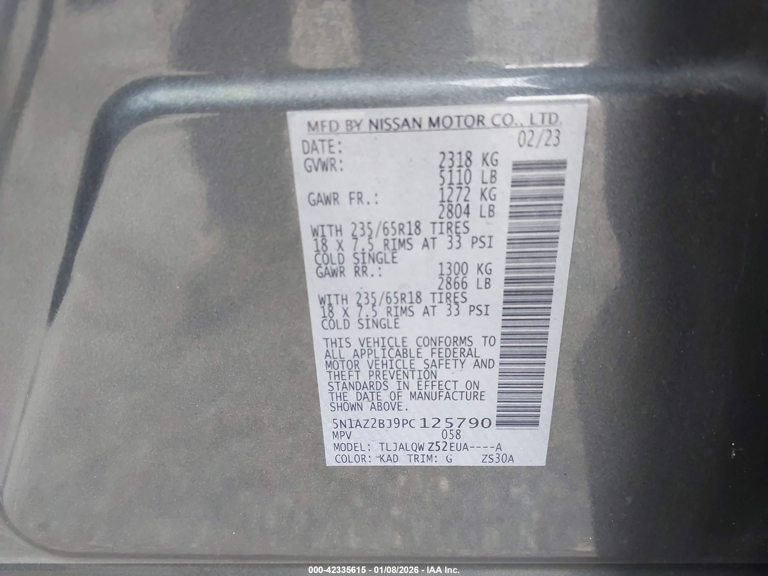 NISSAN MURANO image 9