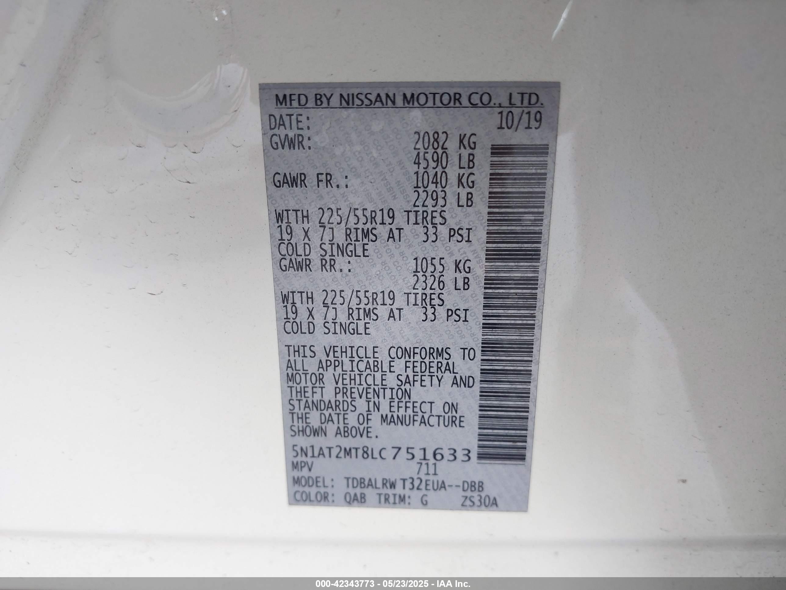 NISSAN ROGUE image 9