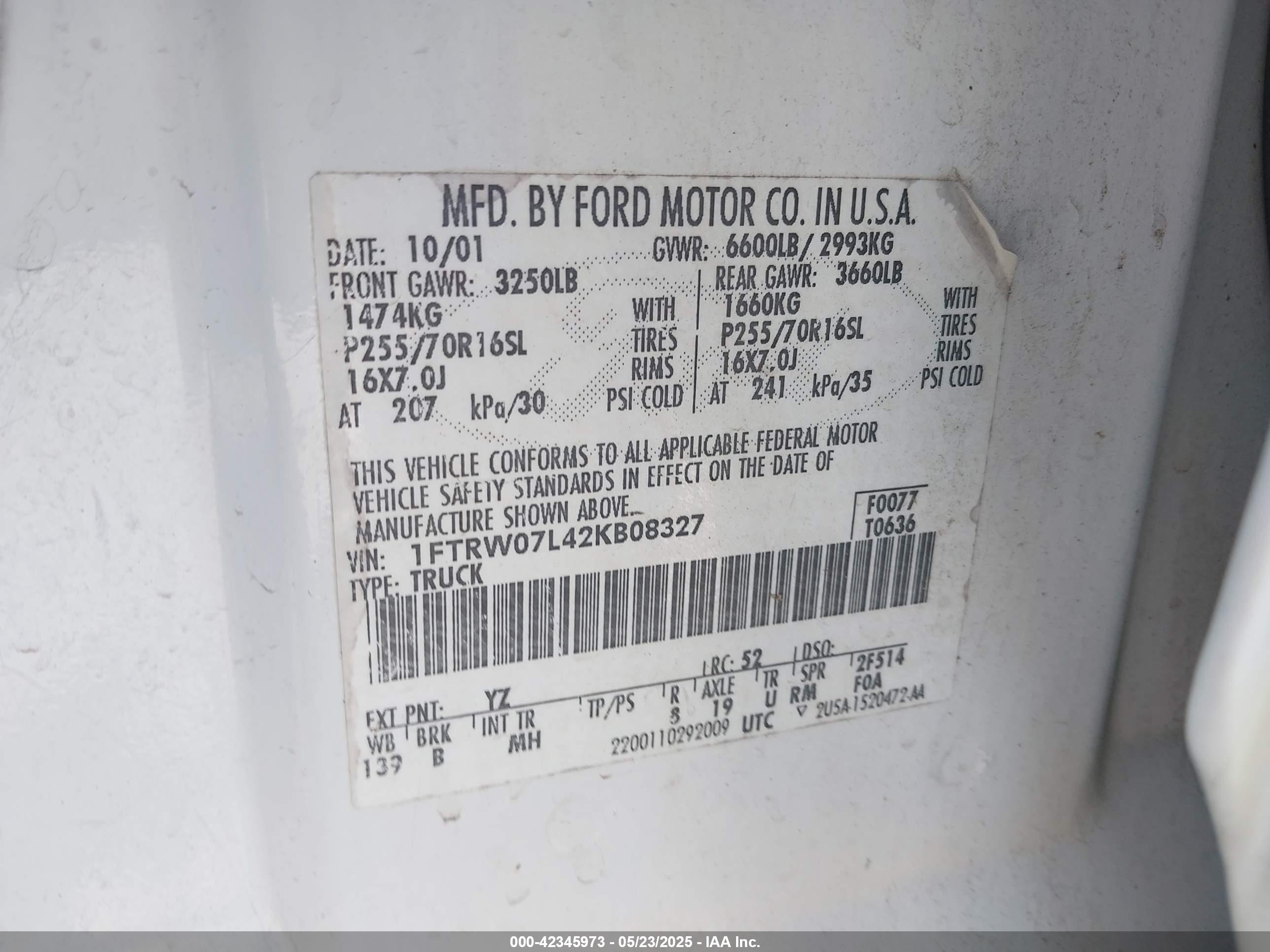 FORD F-150 image 9