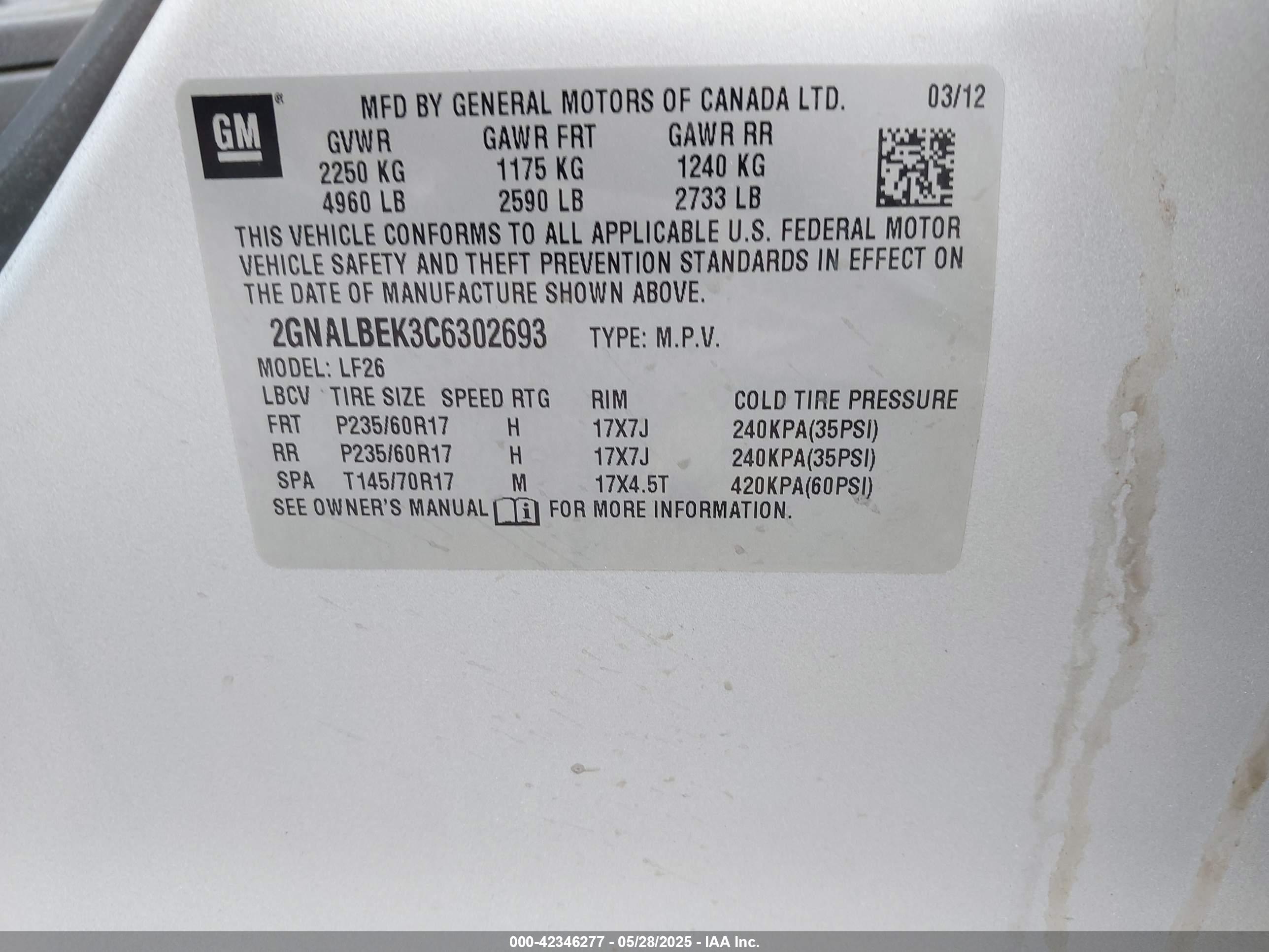 CHEVROLET EQUINOX image 9