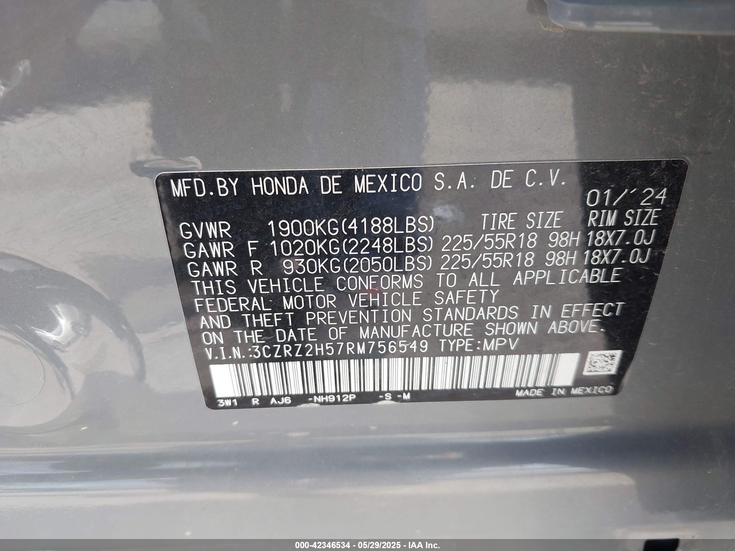 HONDA HR-V image 9