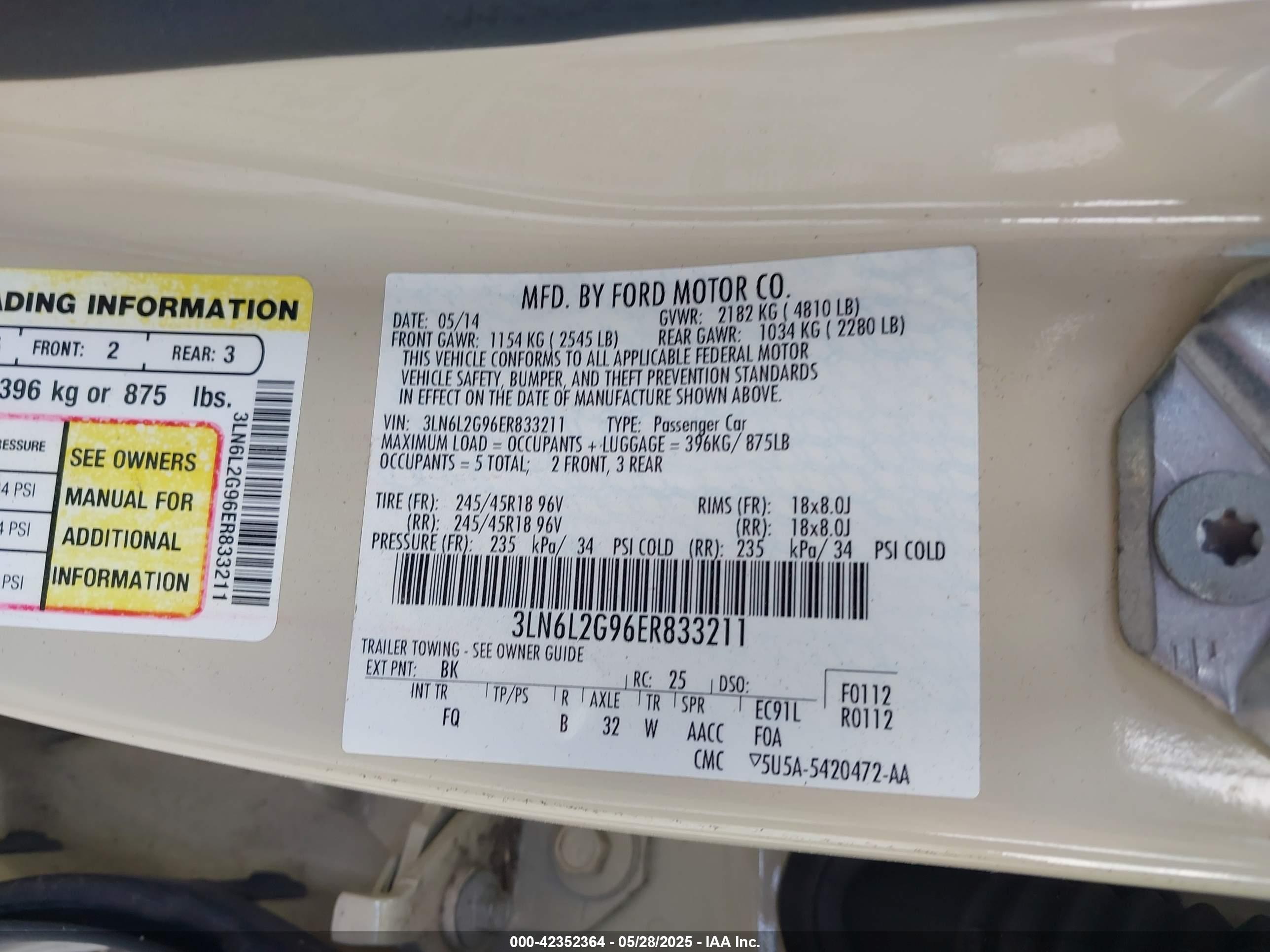 LINCOLN MKZ image 9
