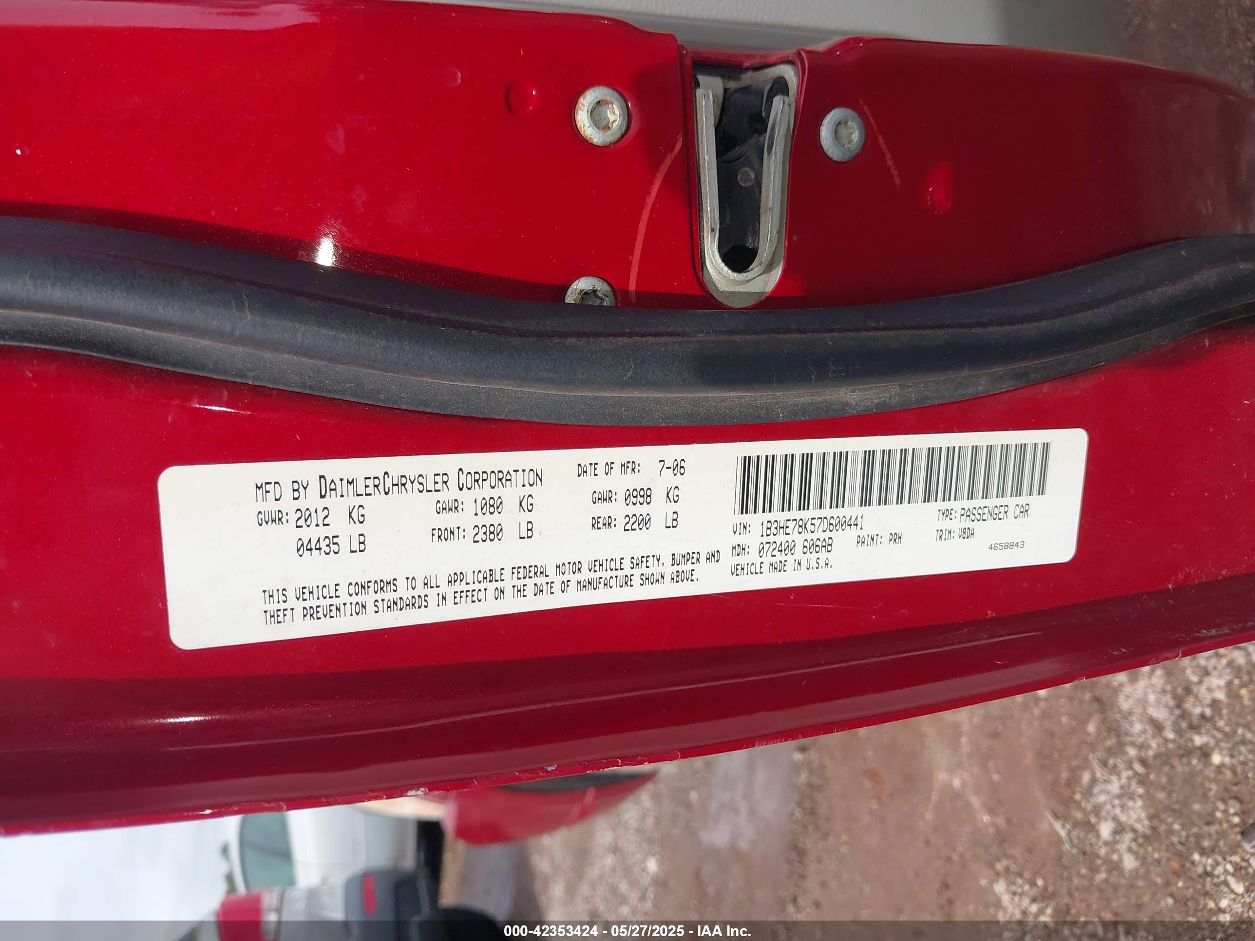 DODGE CALIBER image 9