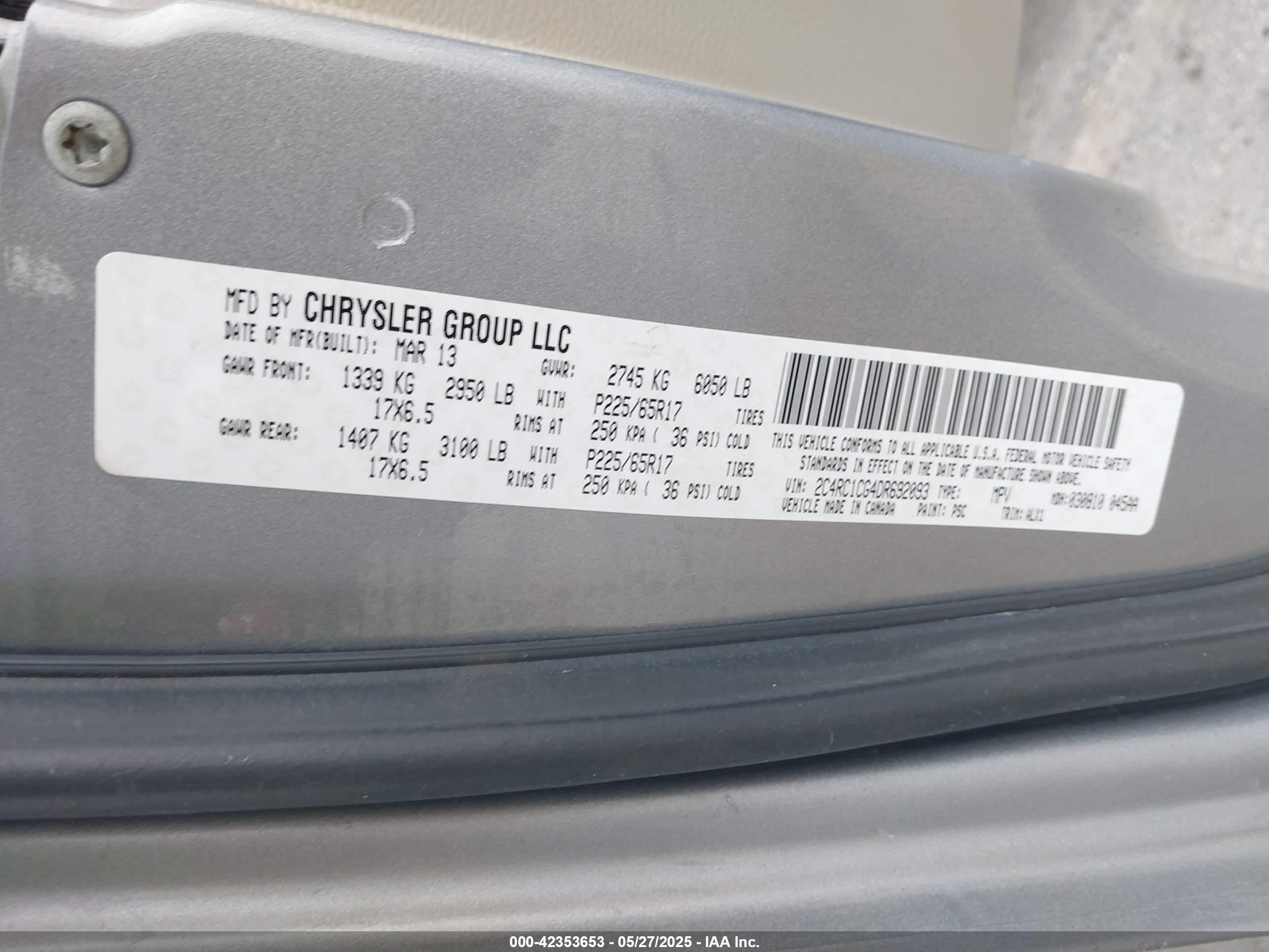 CHRYSLER TOWN image 9