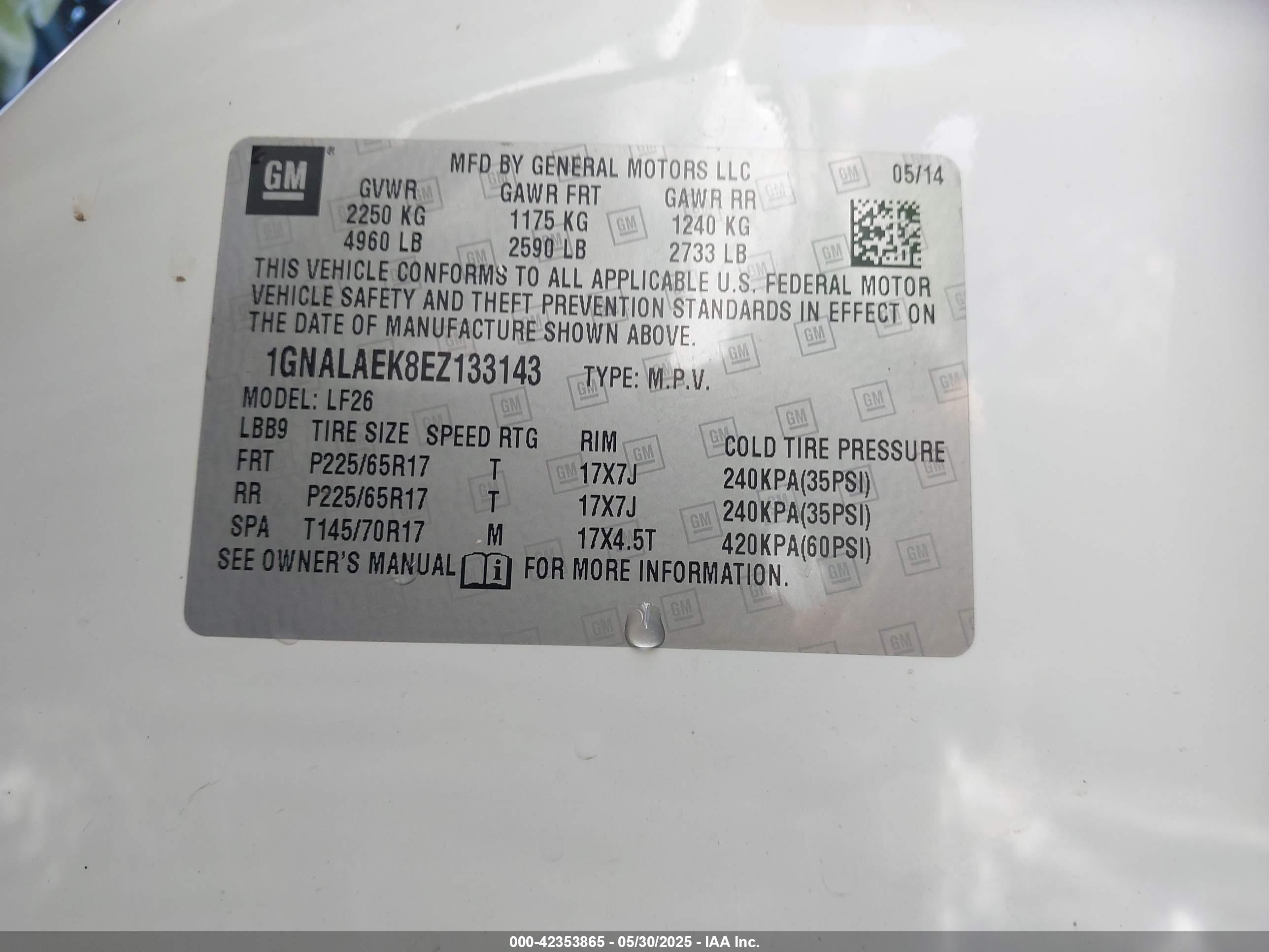 CHEVROLET EQUINOX image 9