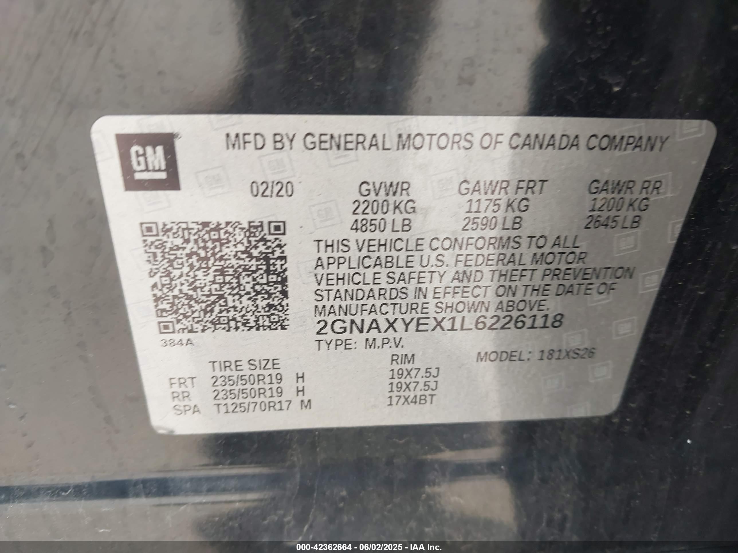 CHEVROLET EQUINOX image 9