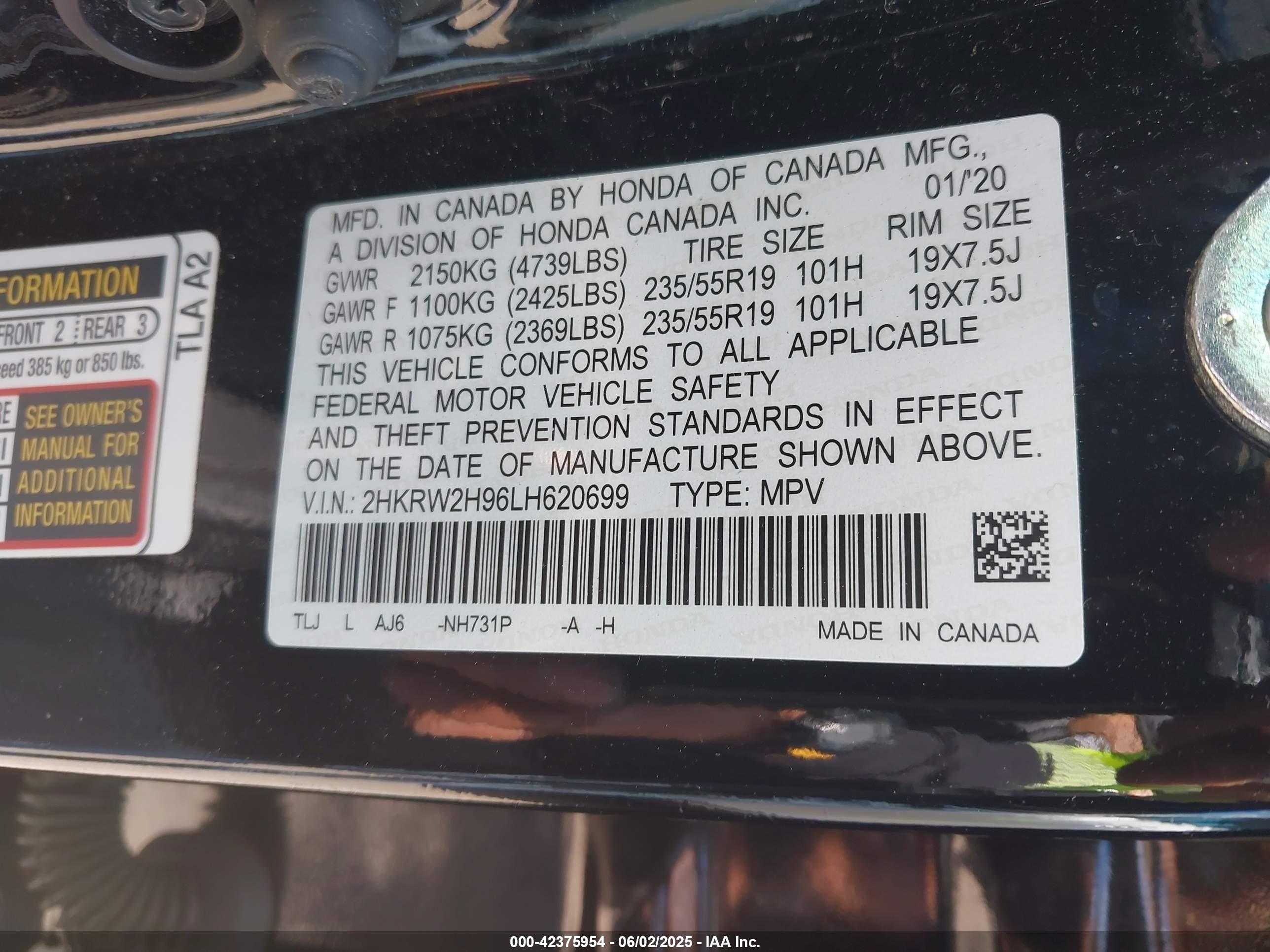 HONDA CR-V image 9