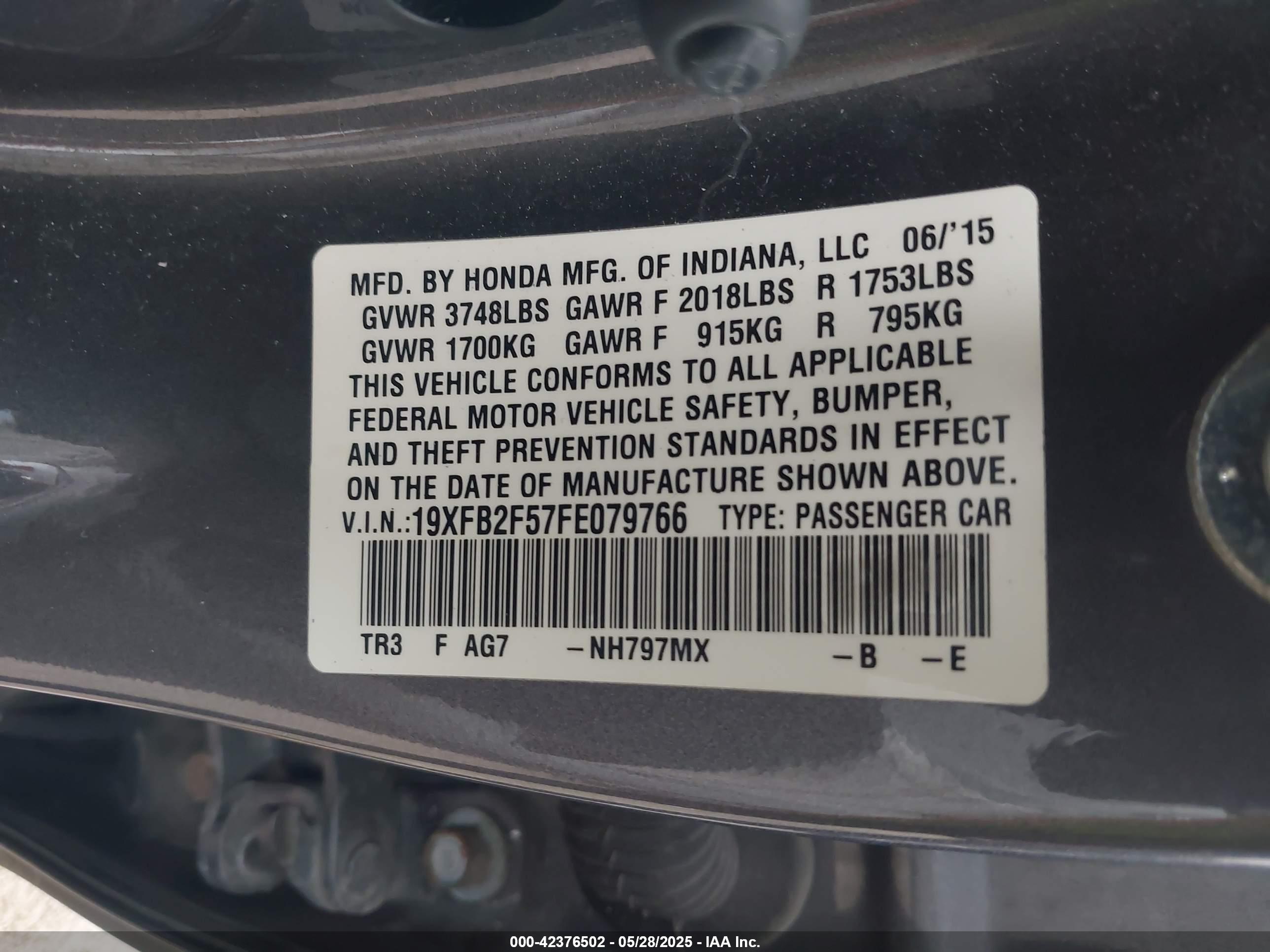 HONDA CIVIC image 9
