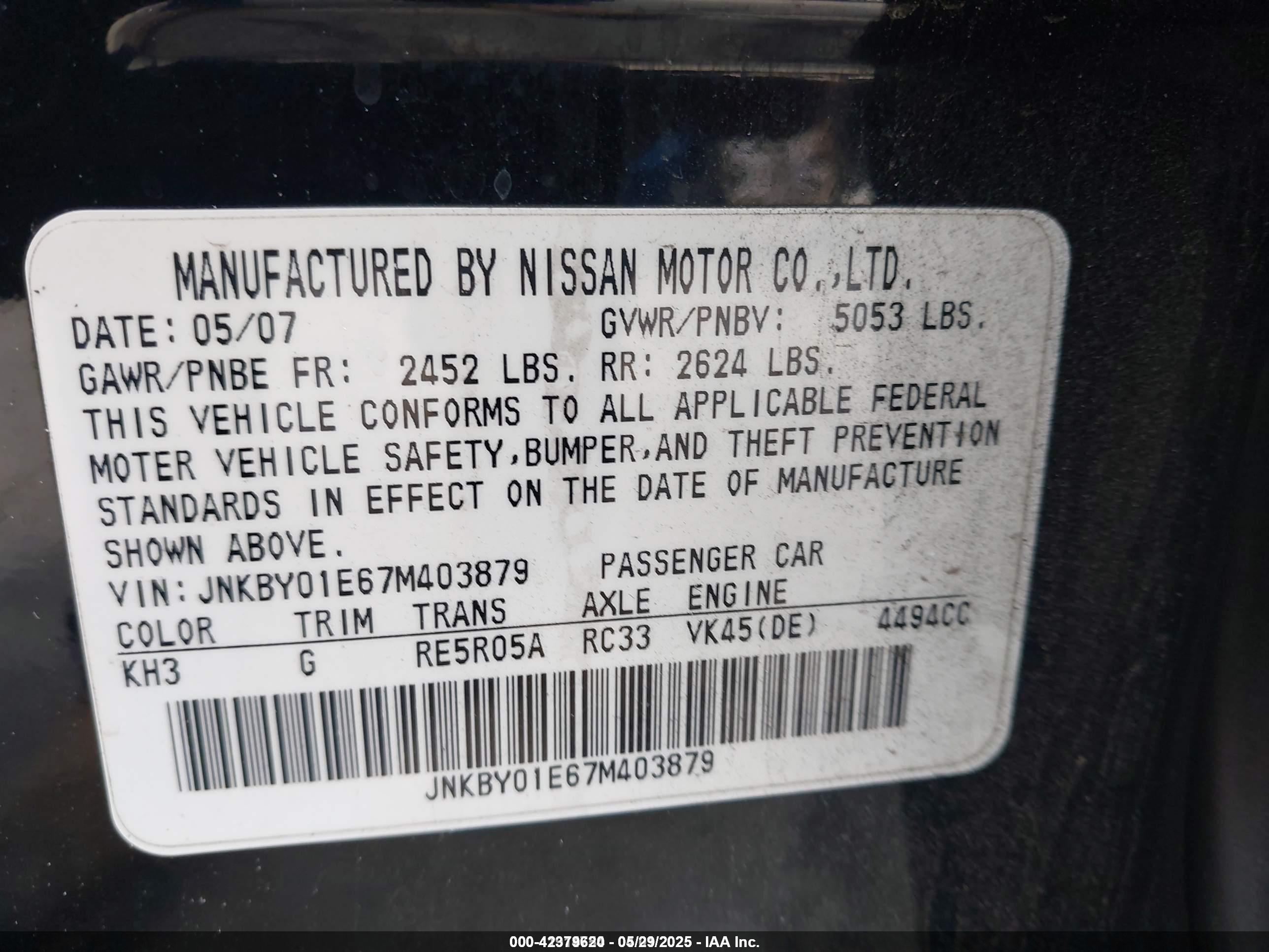 INFINITI M45 image 9