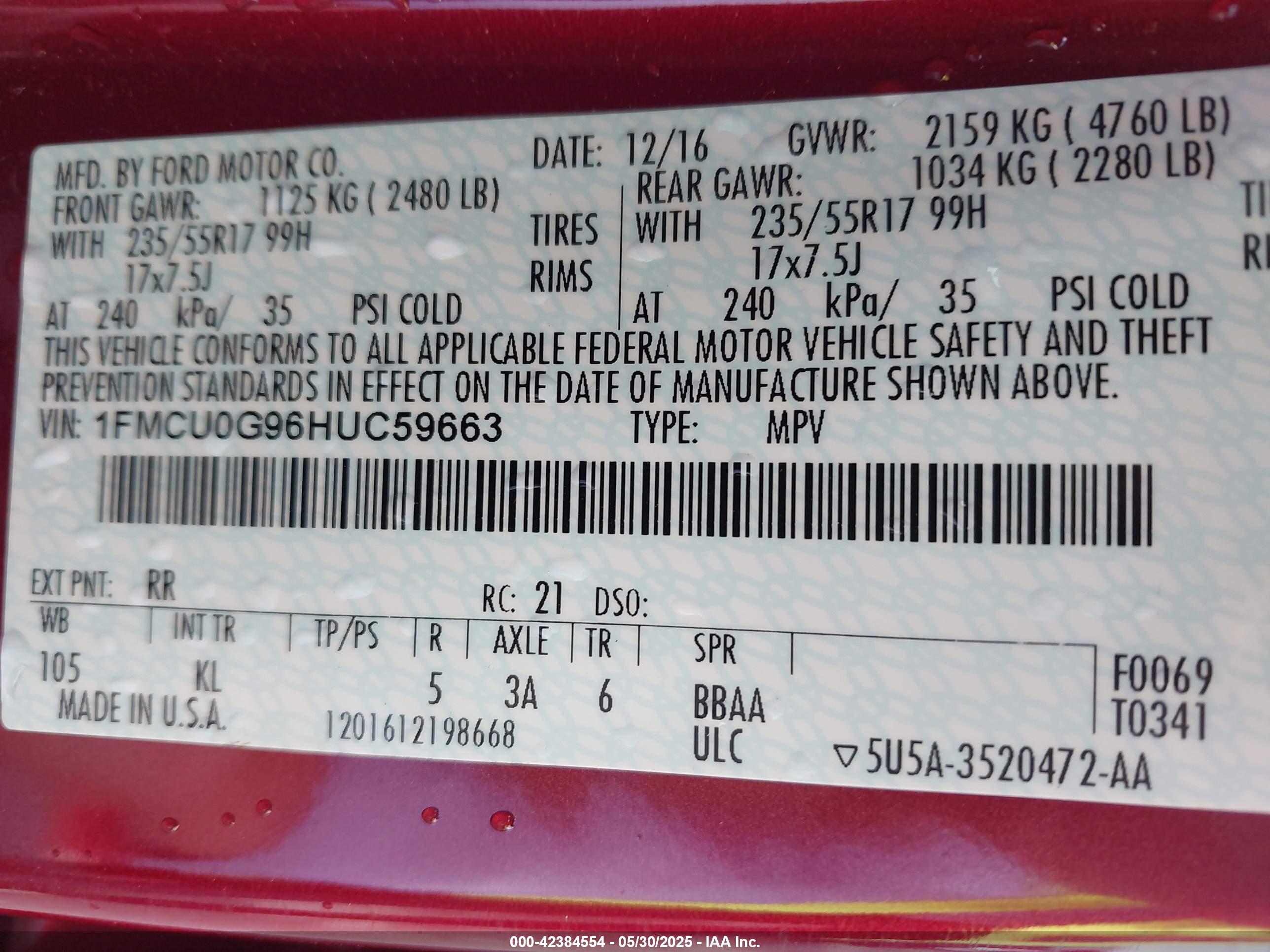 FORD ESCAPE image 9
