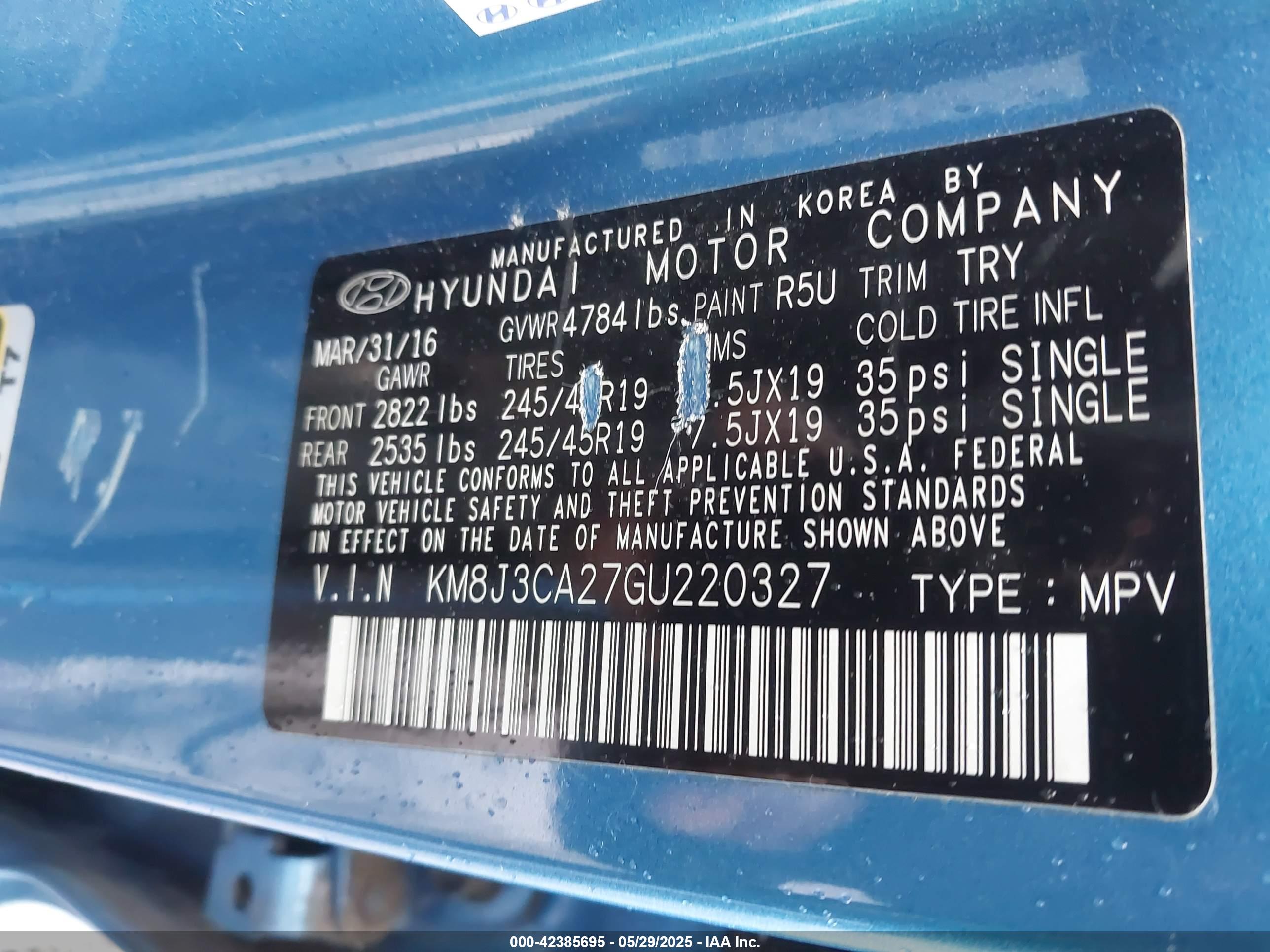 HYUNDAI TUCSON image 9