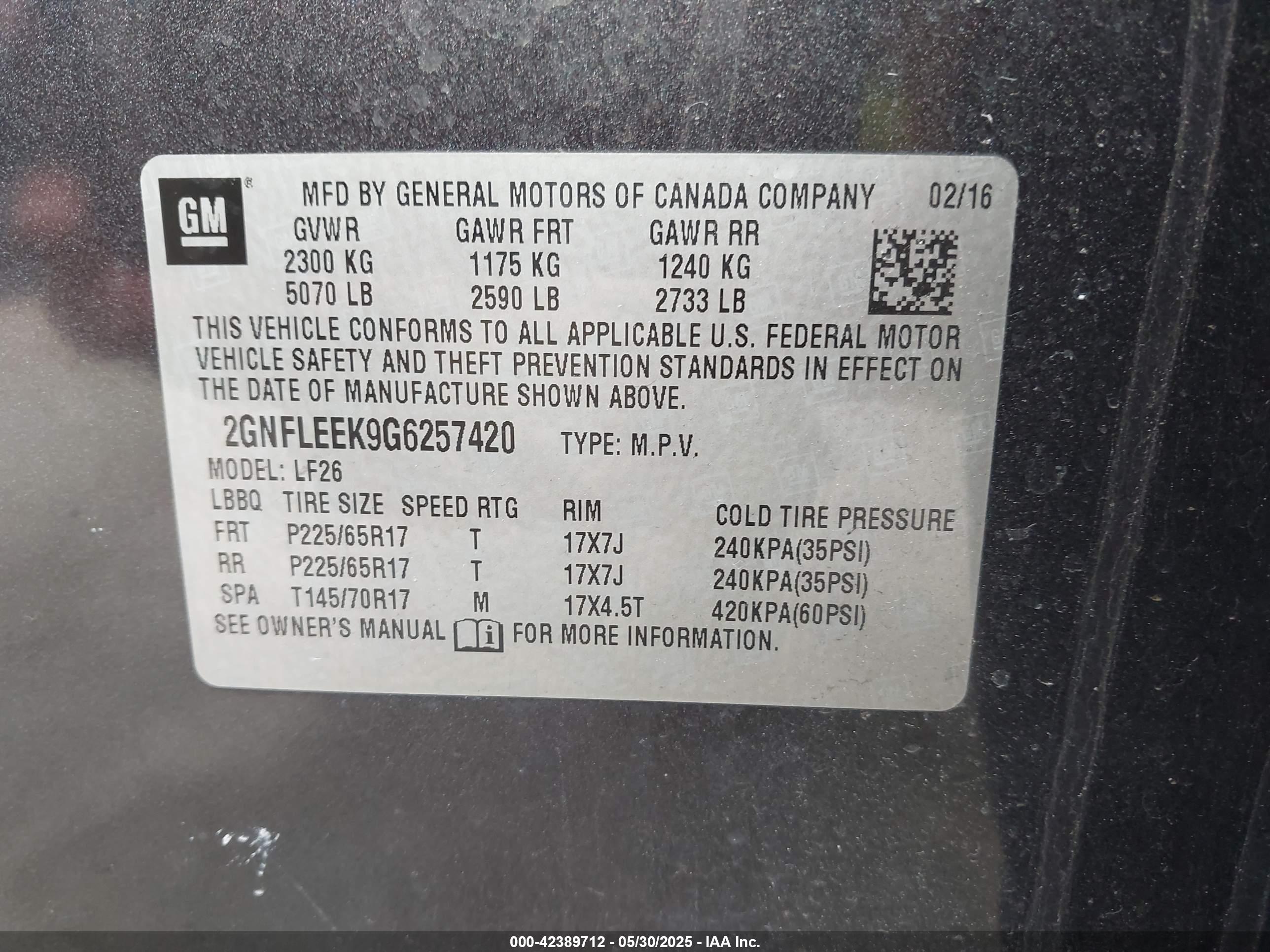 CHEVROLET EQUINOX image 9