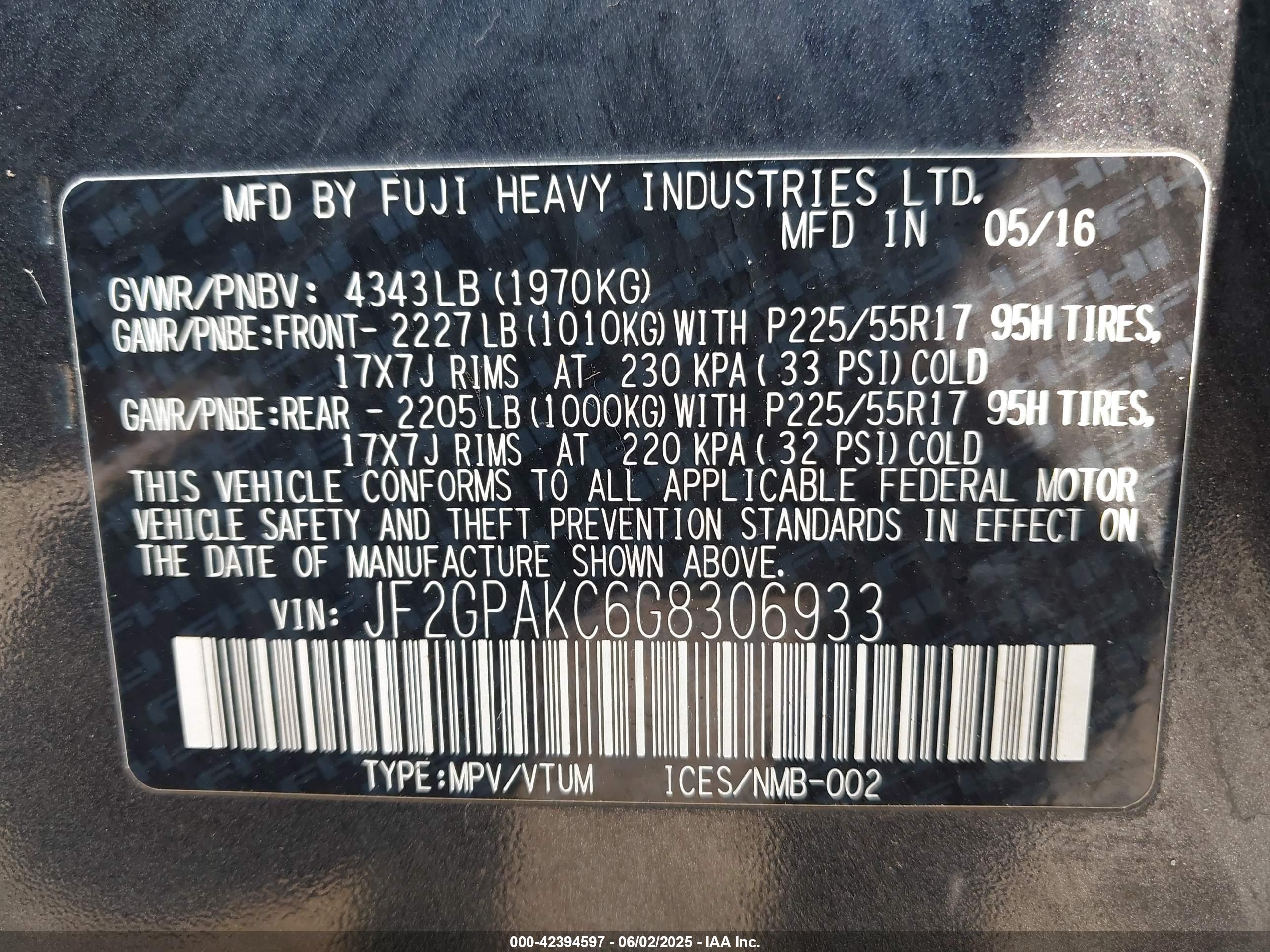 SUBARU CROSSTREK image 9