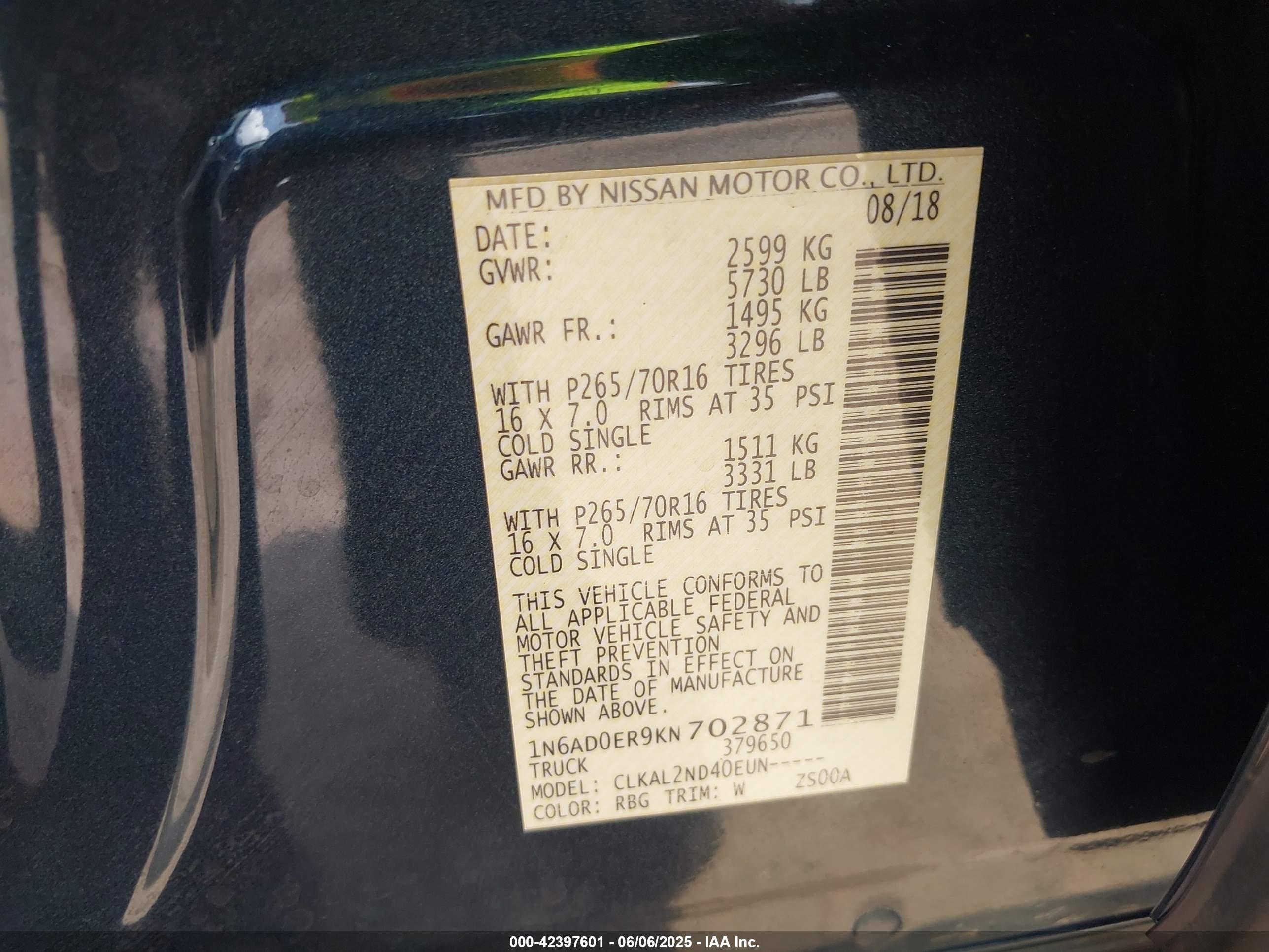 NISSAN FRONTIER image 9