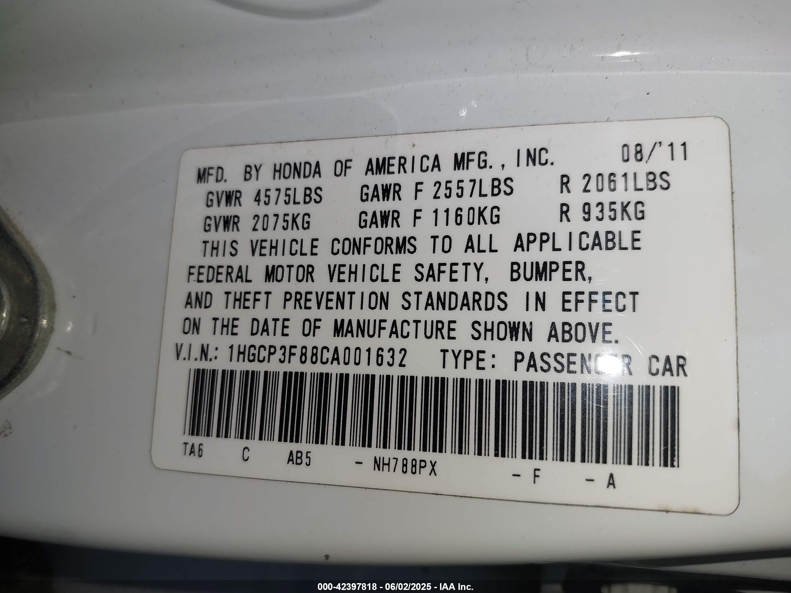 HONDA ACCORD image 9