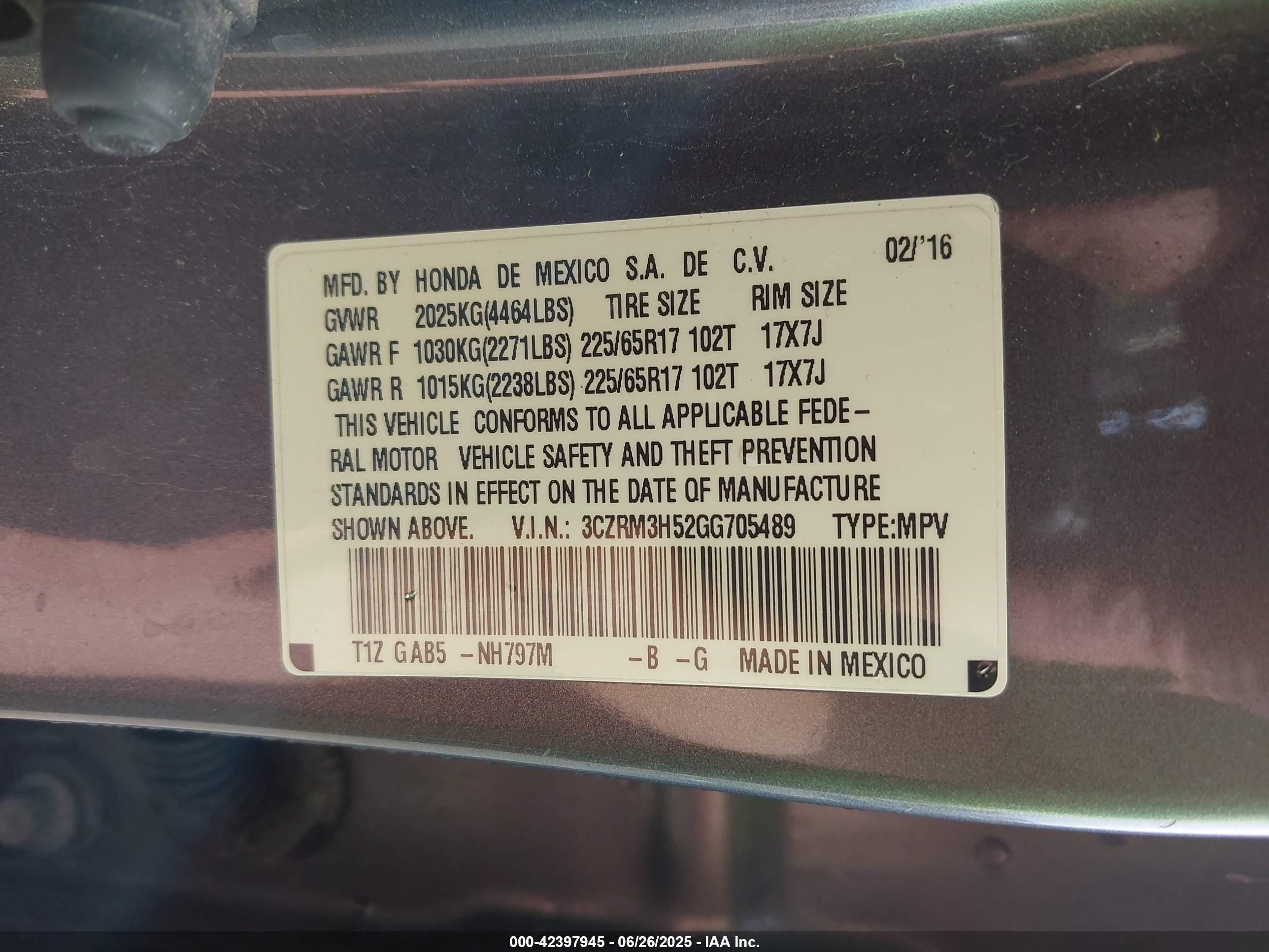 HONDA CR-V image 9