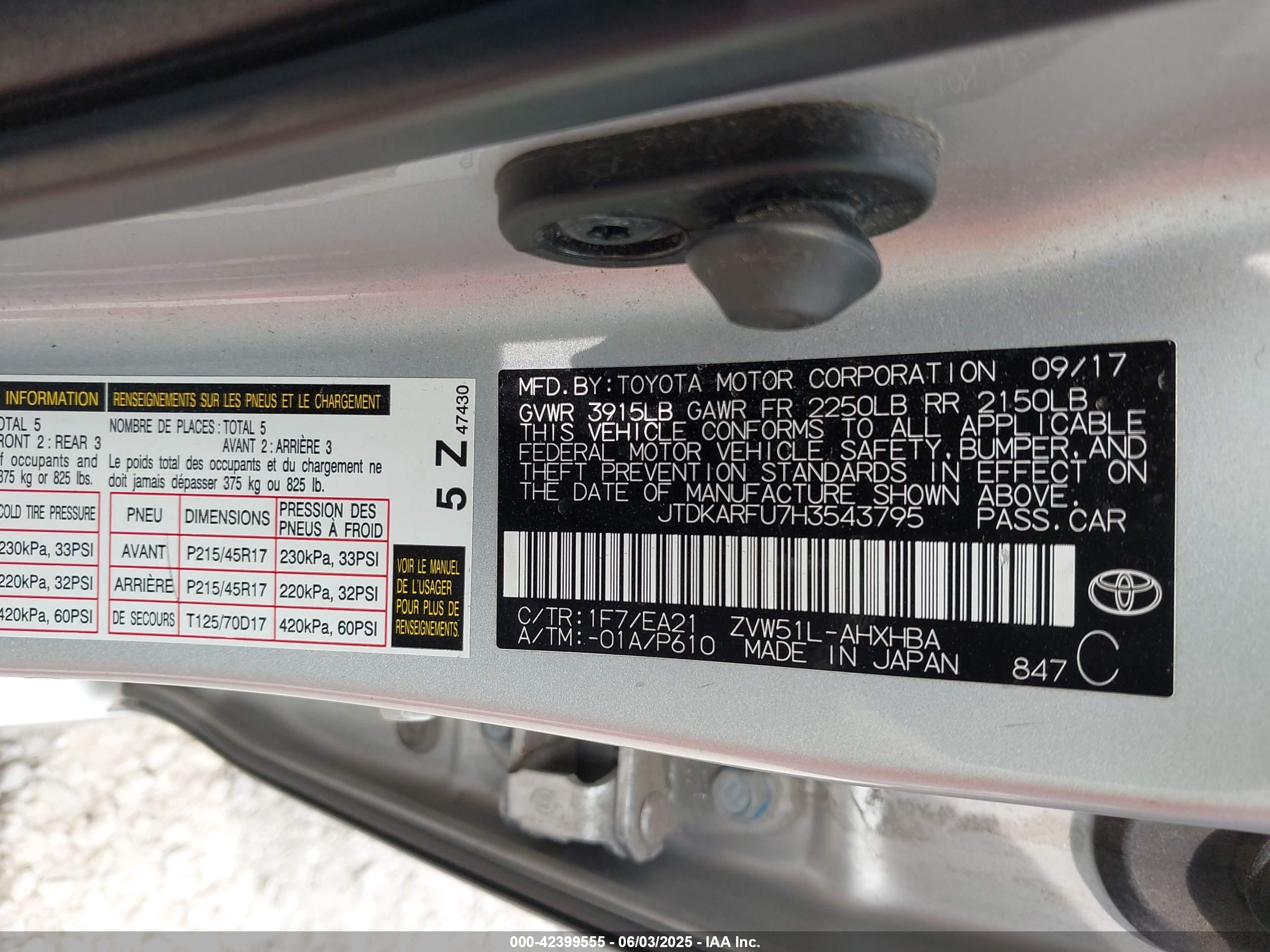 TOYOTA PRIUS image 9