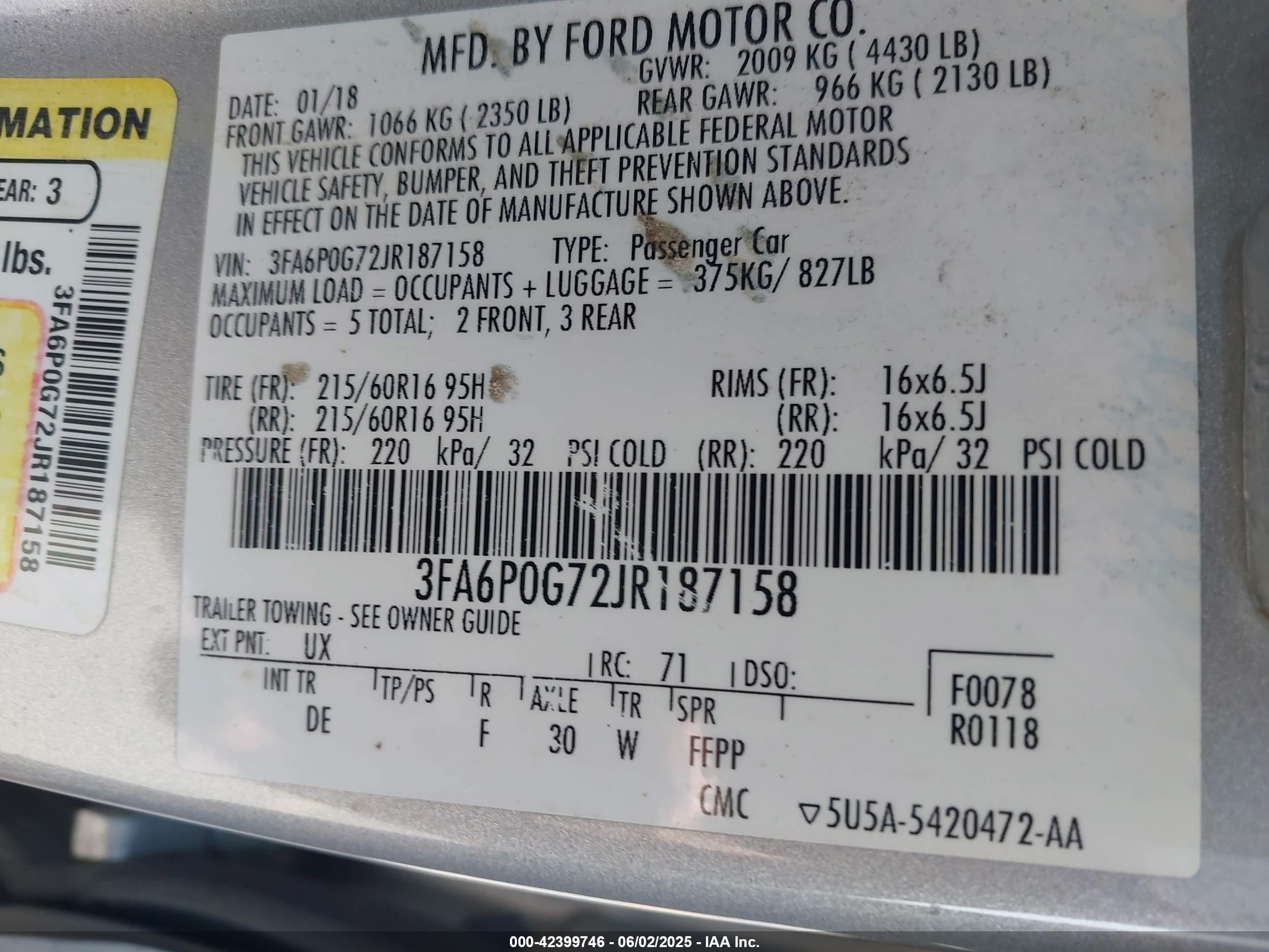 FORD FUSION image 9