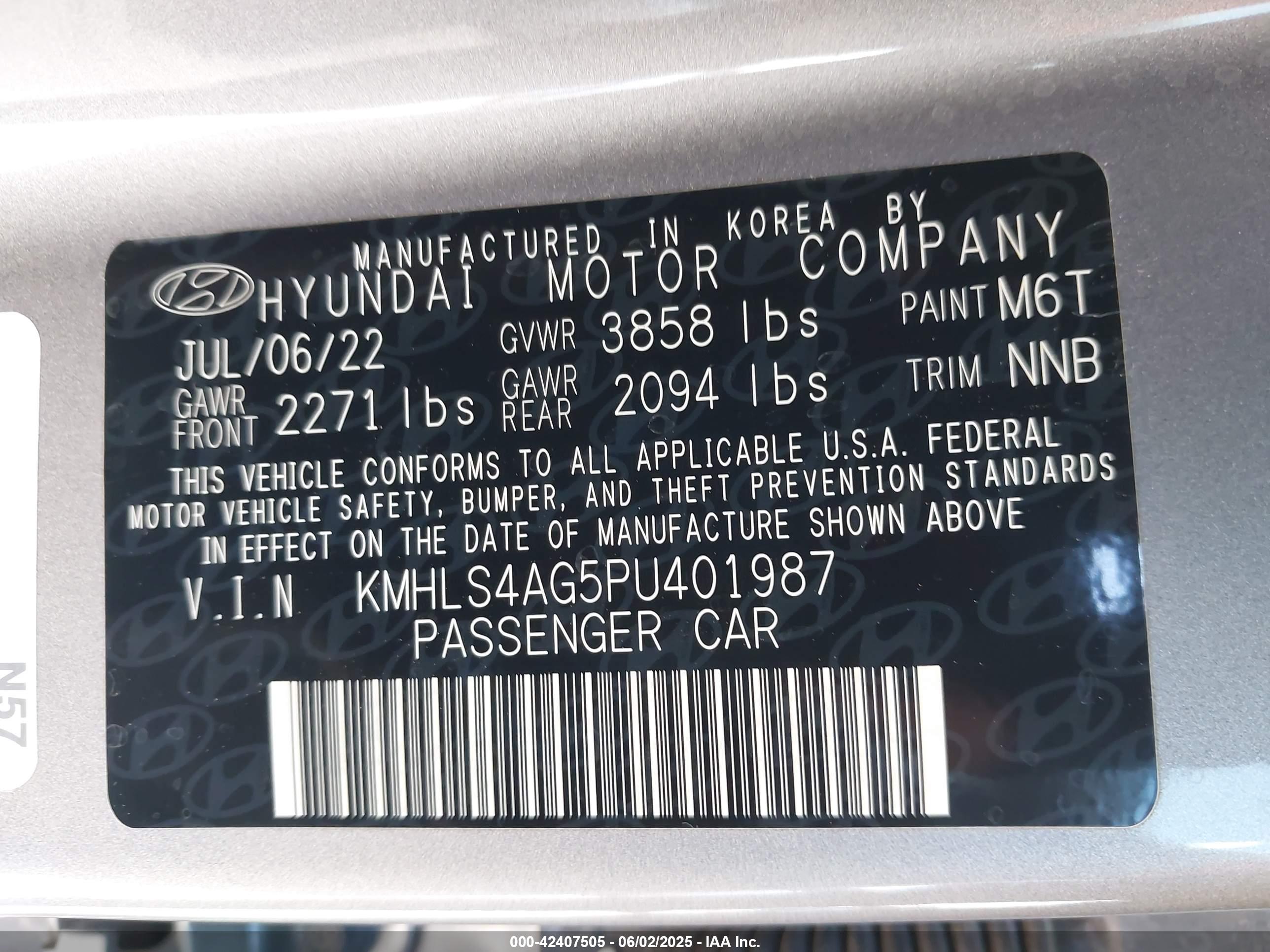 HYUNDAI ELANTRA image 9