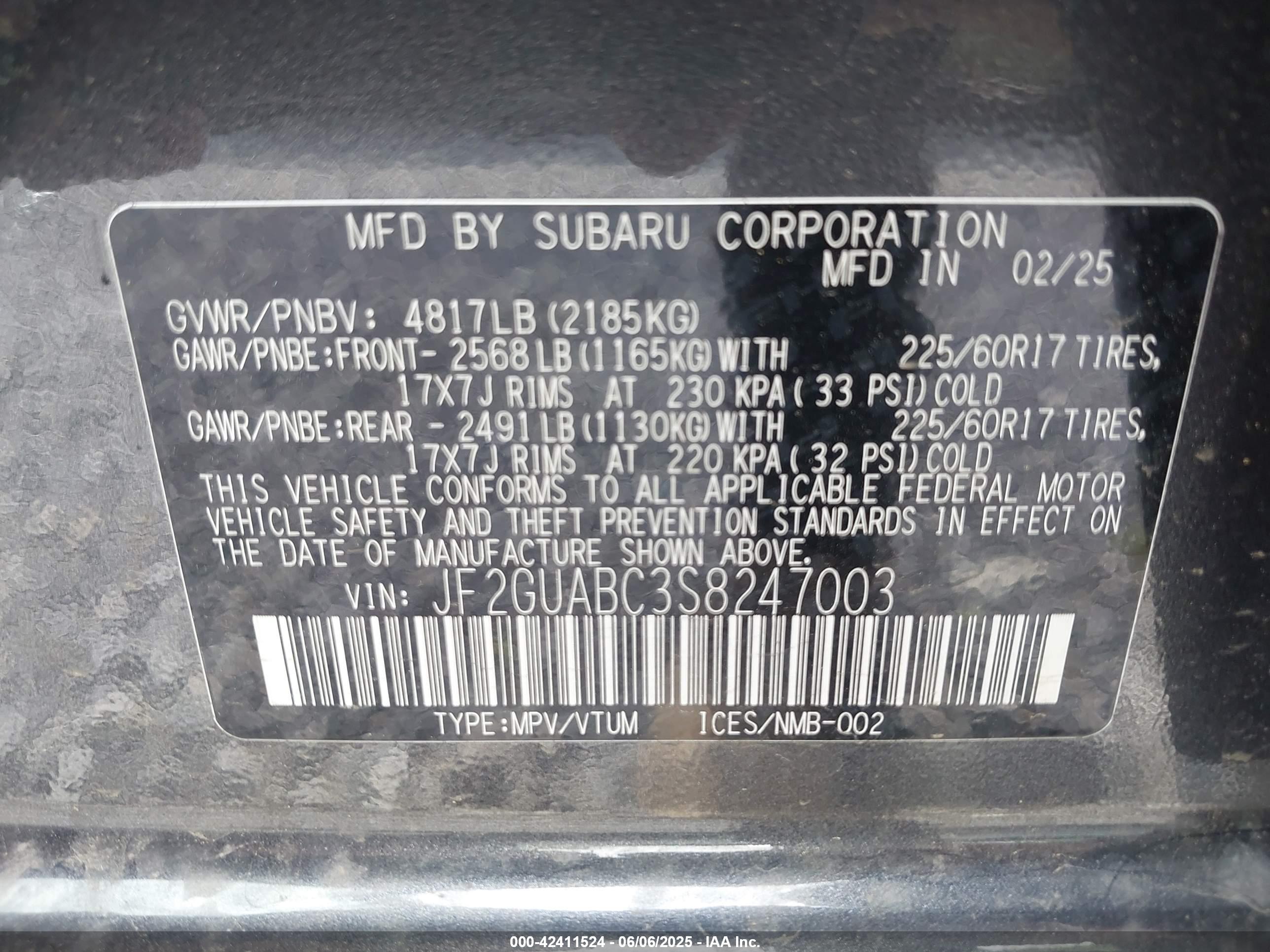 SUBARU CROSSTREK image 9