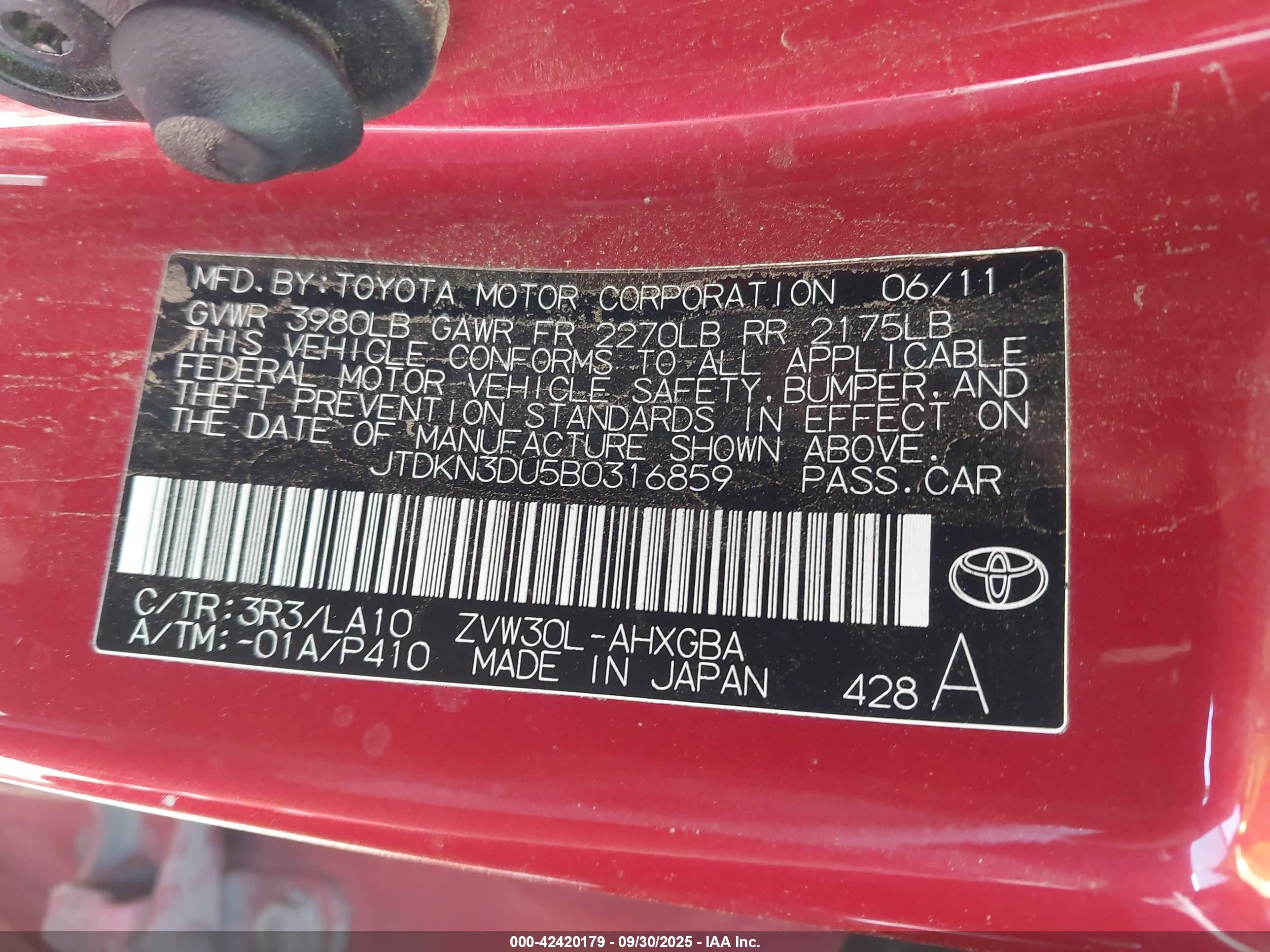 TOYOTA PRIUS image 9