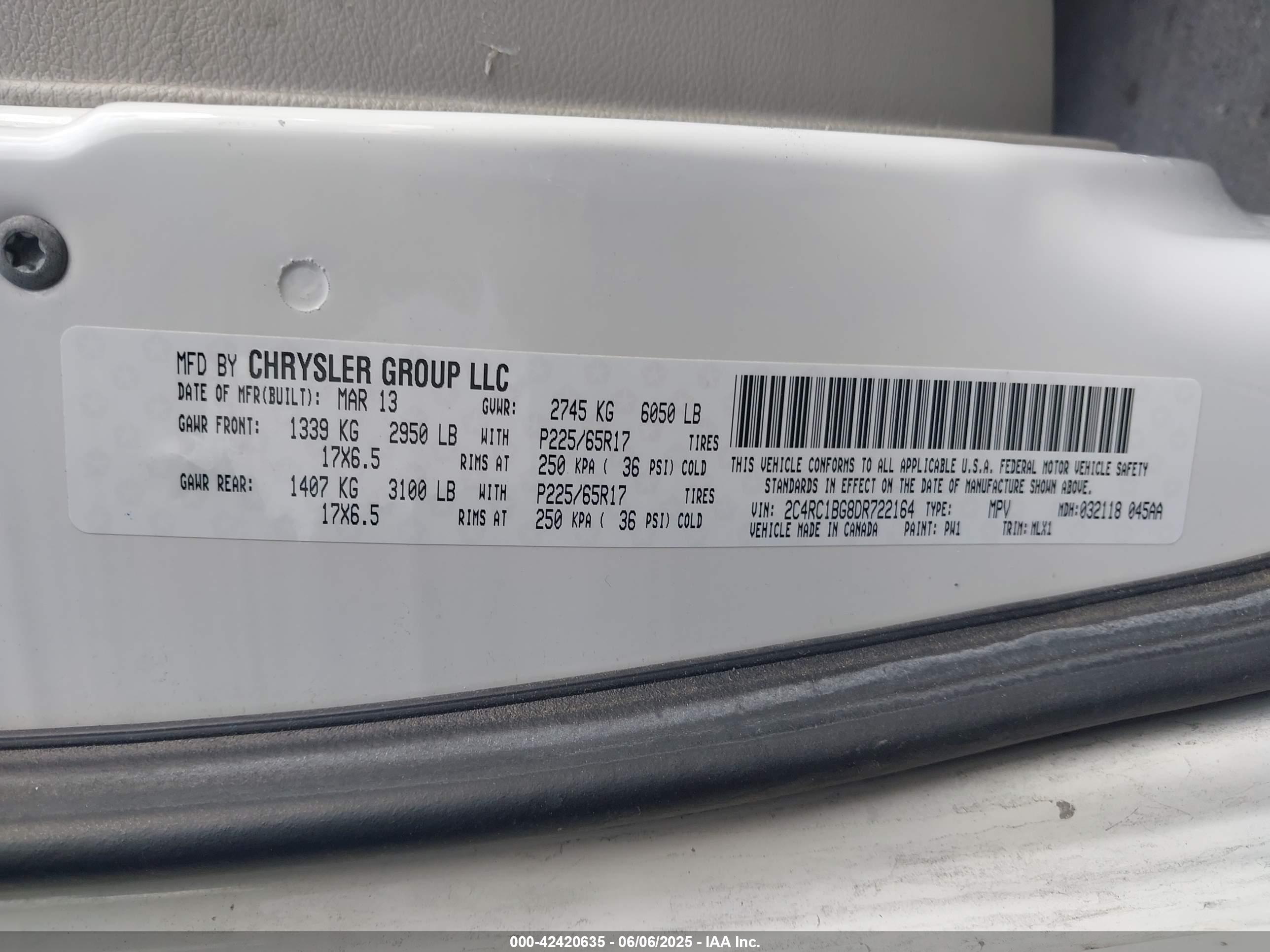 CHRYSLER TOWN image 9