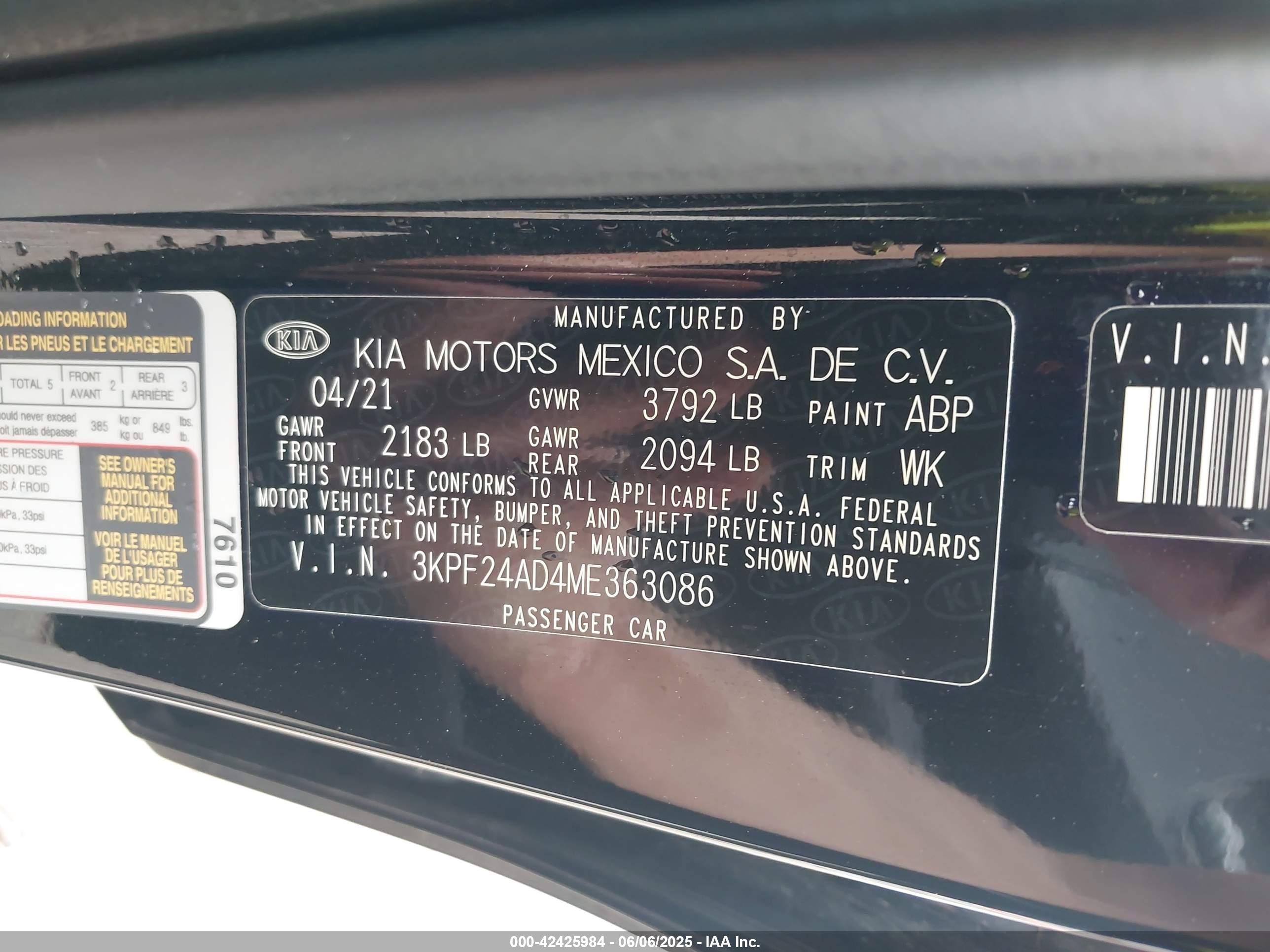 KIA FORTE image 9