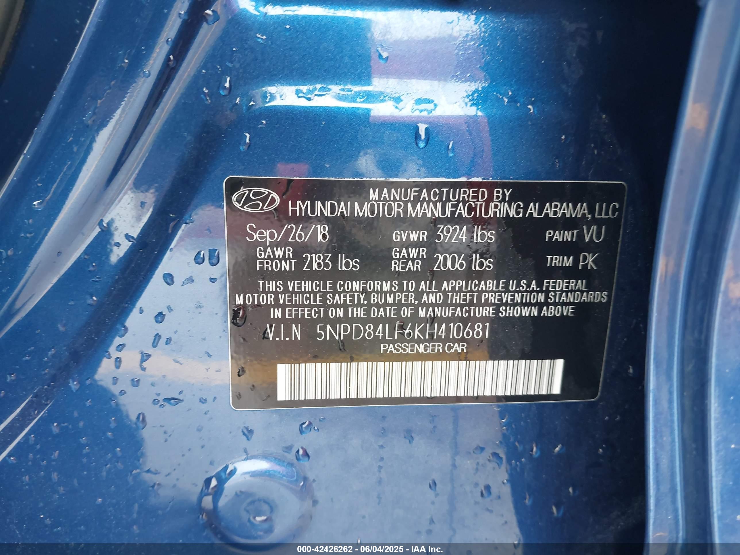 HYUNDAI ELANTRA image 9