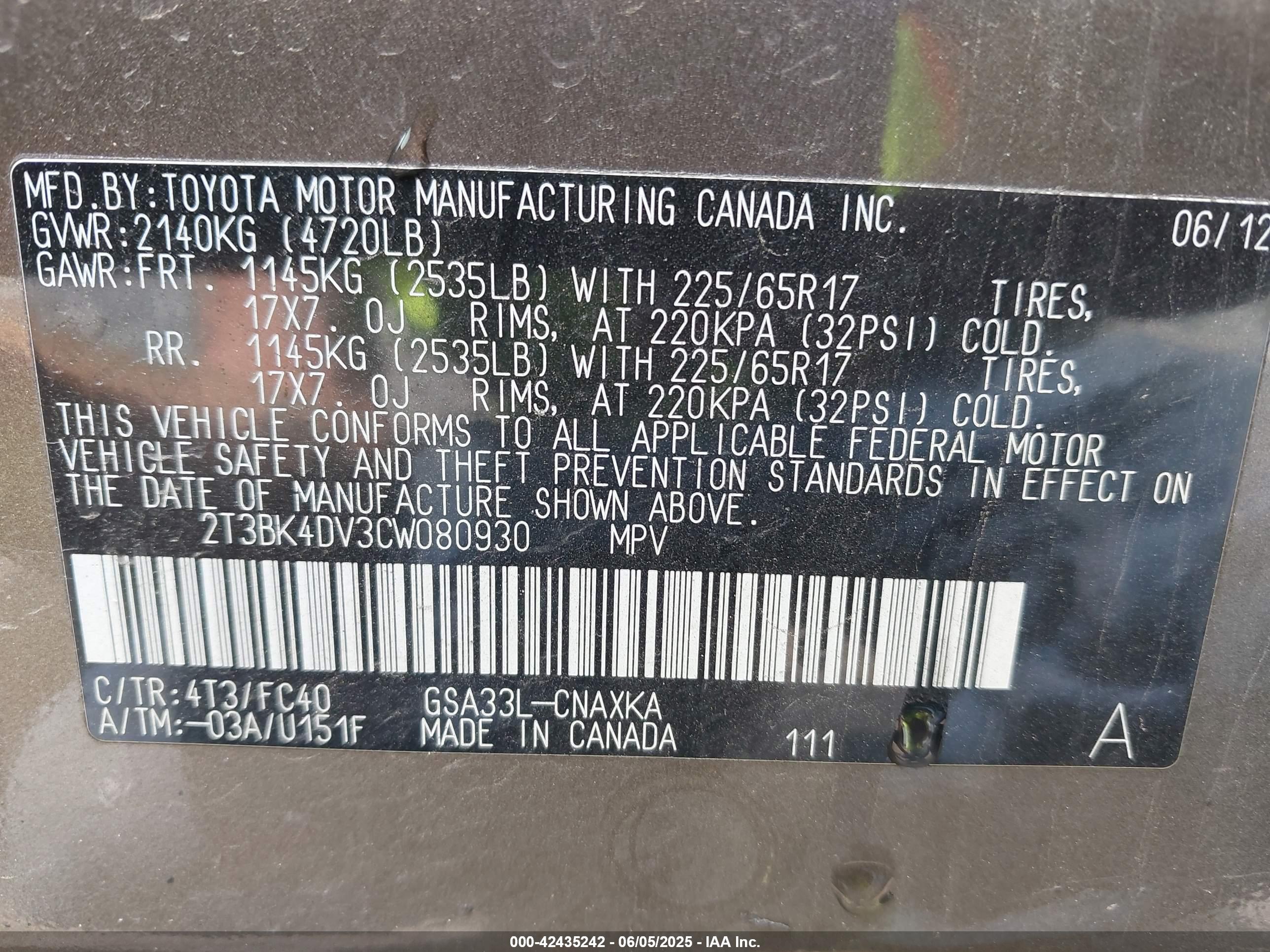 TOYOTA RAV4 image 9