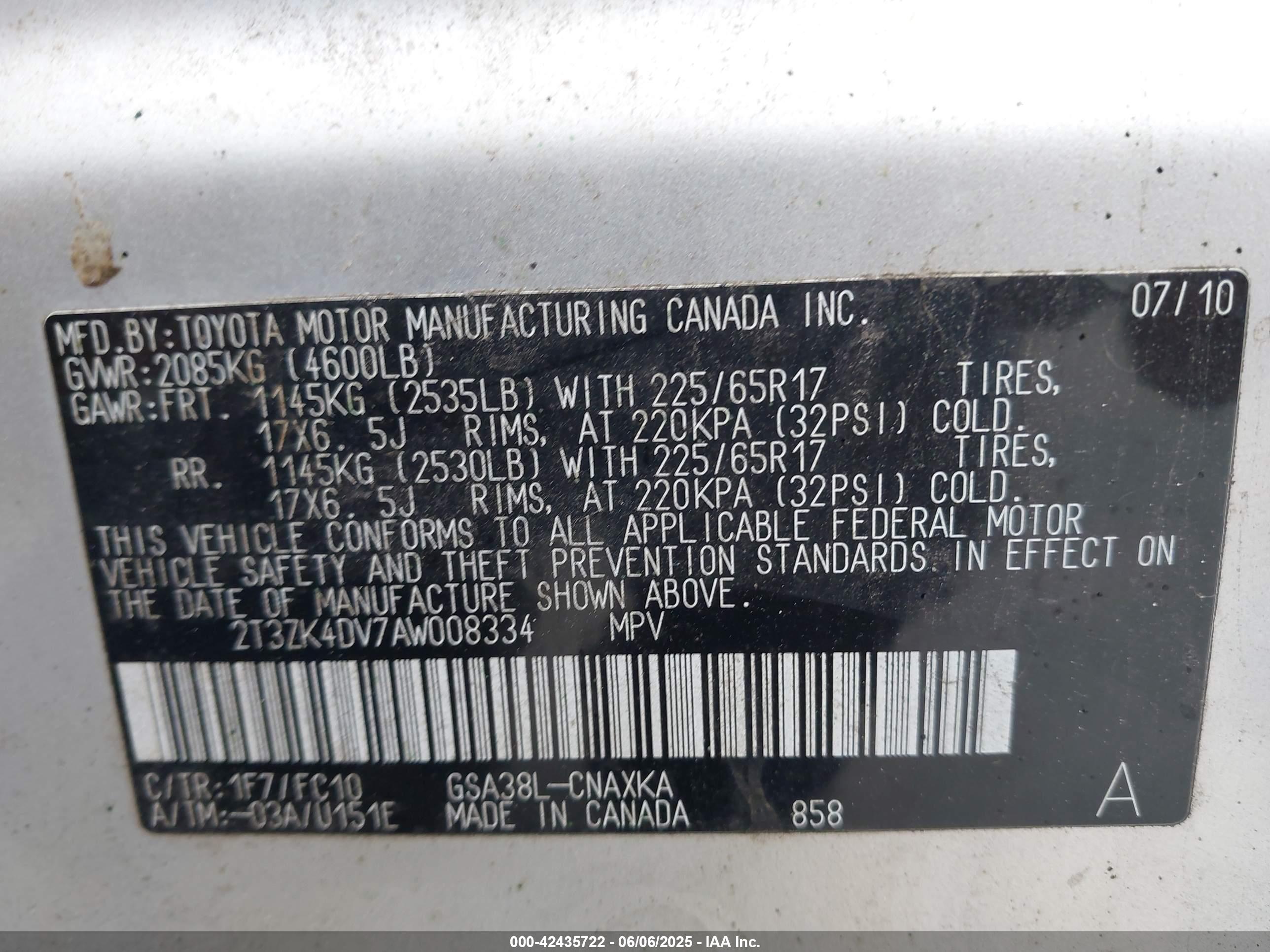 TOYOTA RAV4 image 9