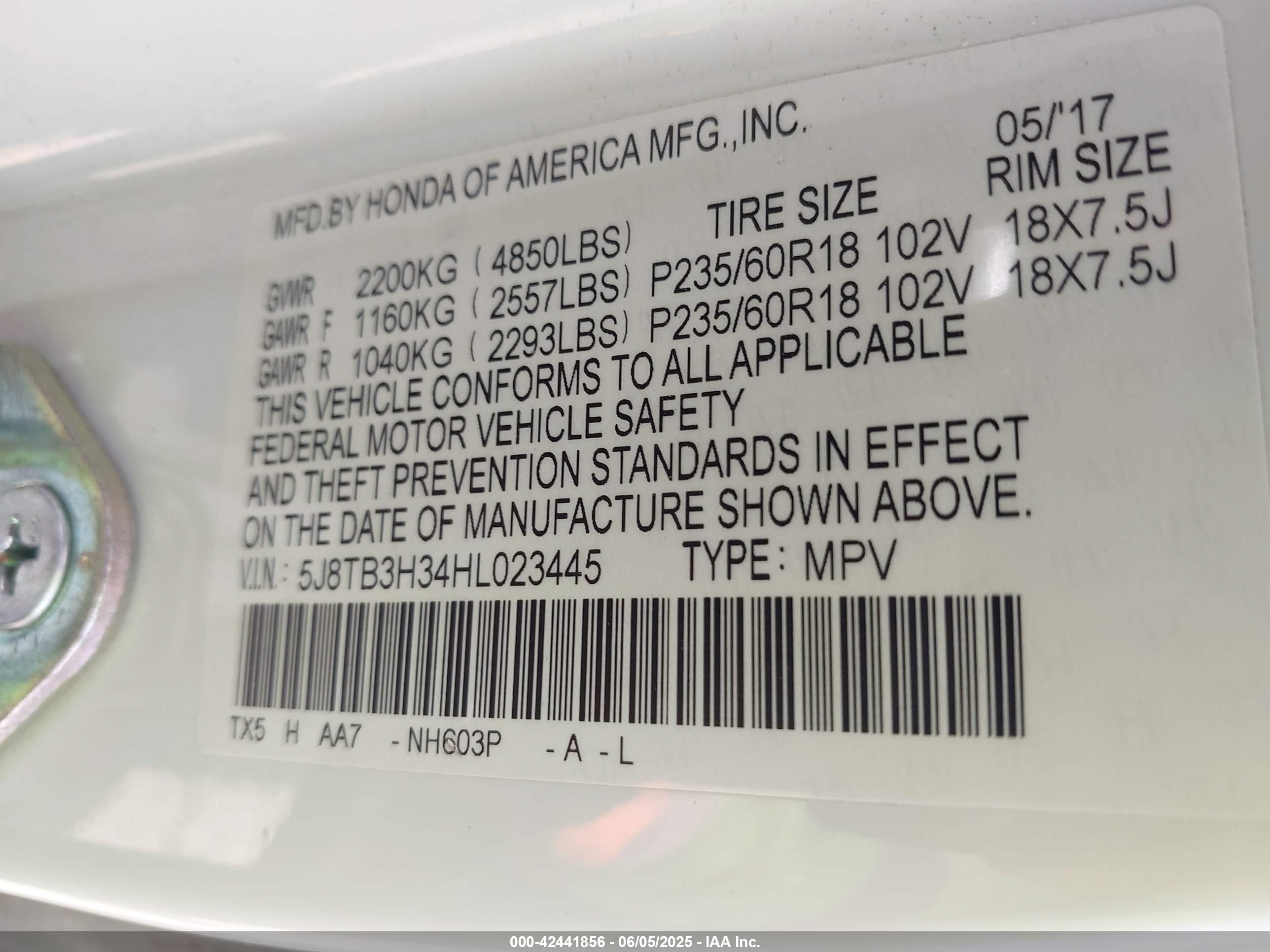 ACURA RDX image 9