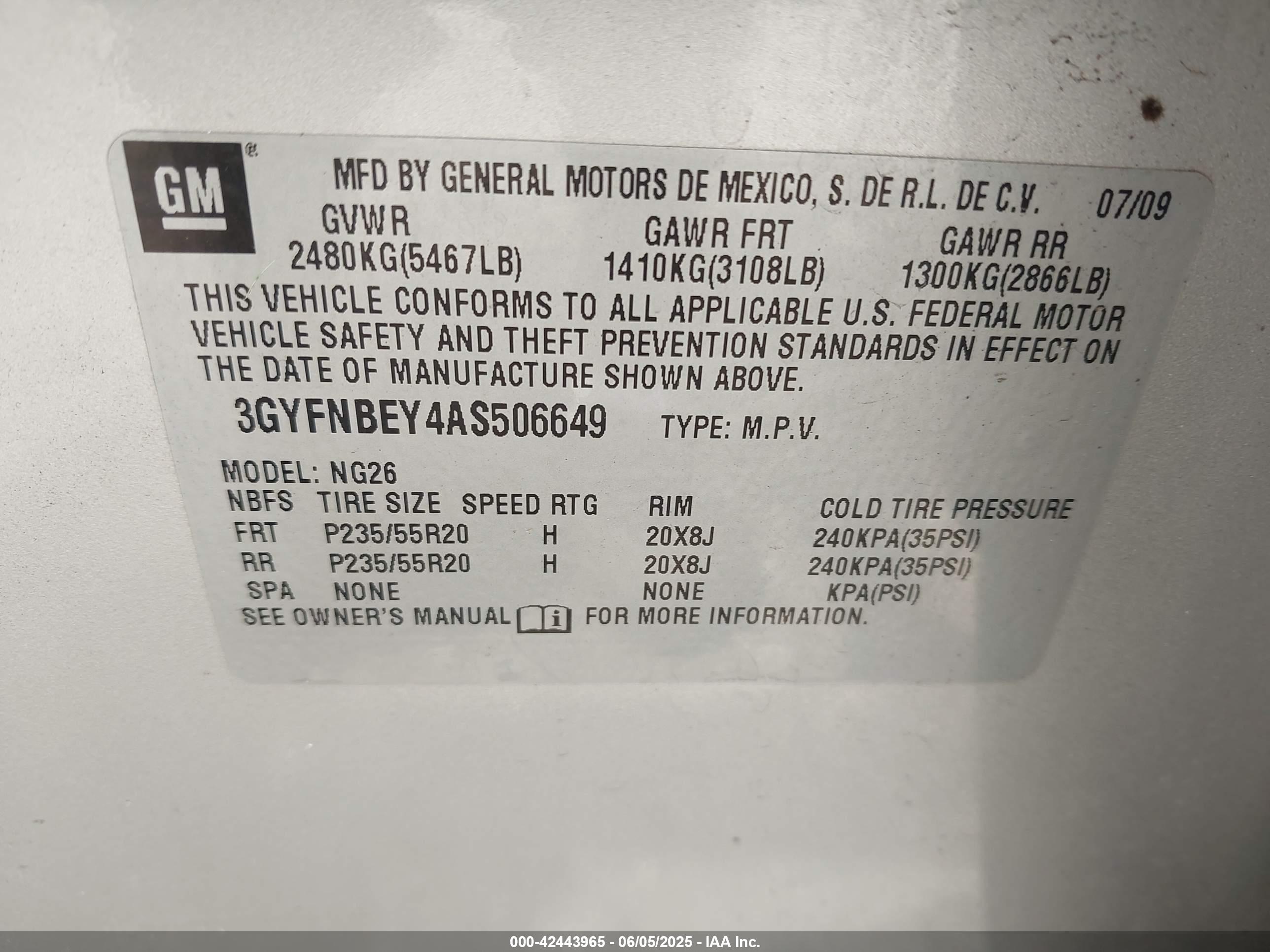 CADILLAC SRX image 9