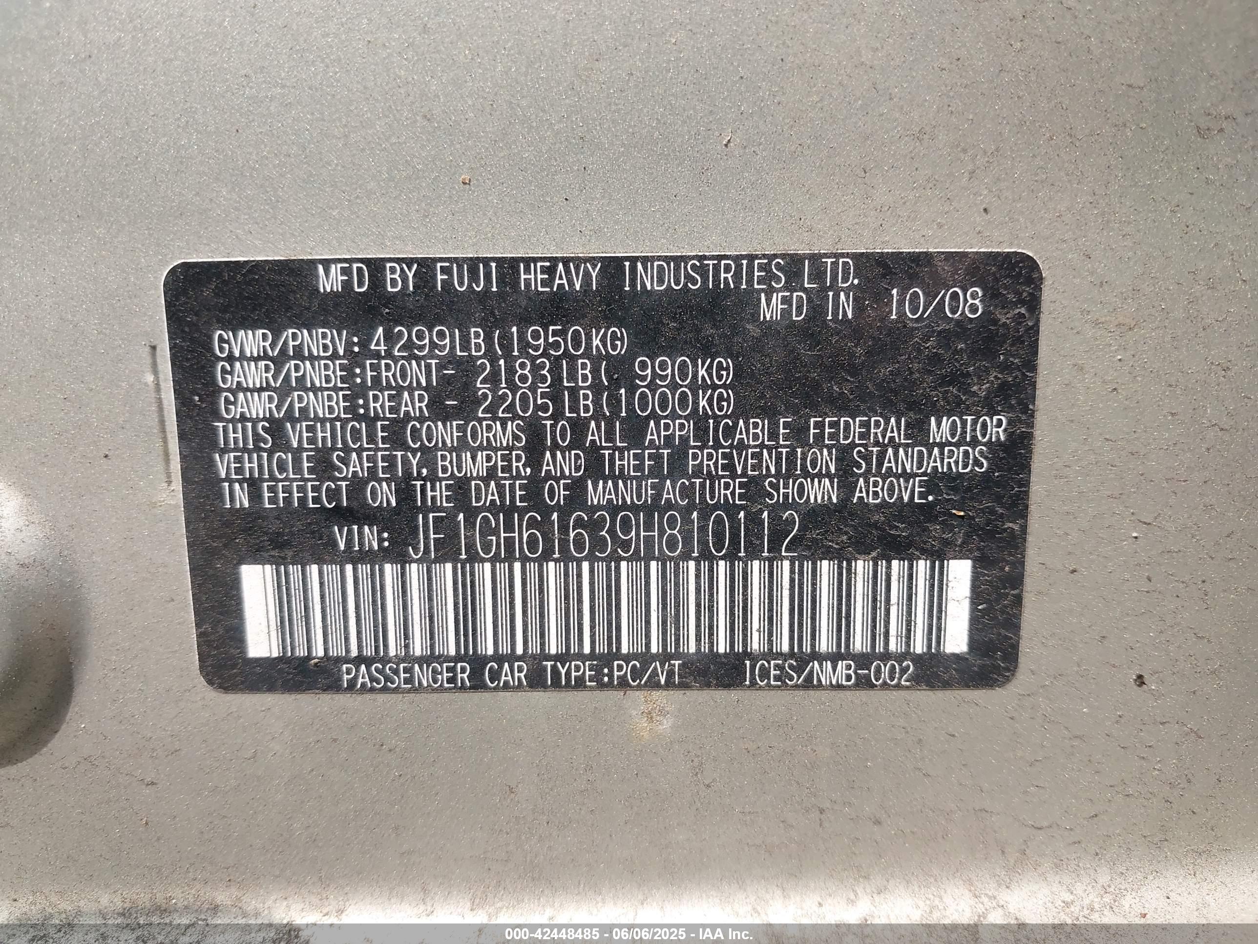 SUBARU IMPREZA image 9