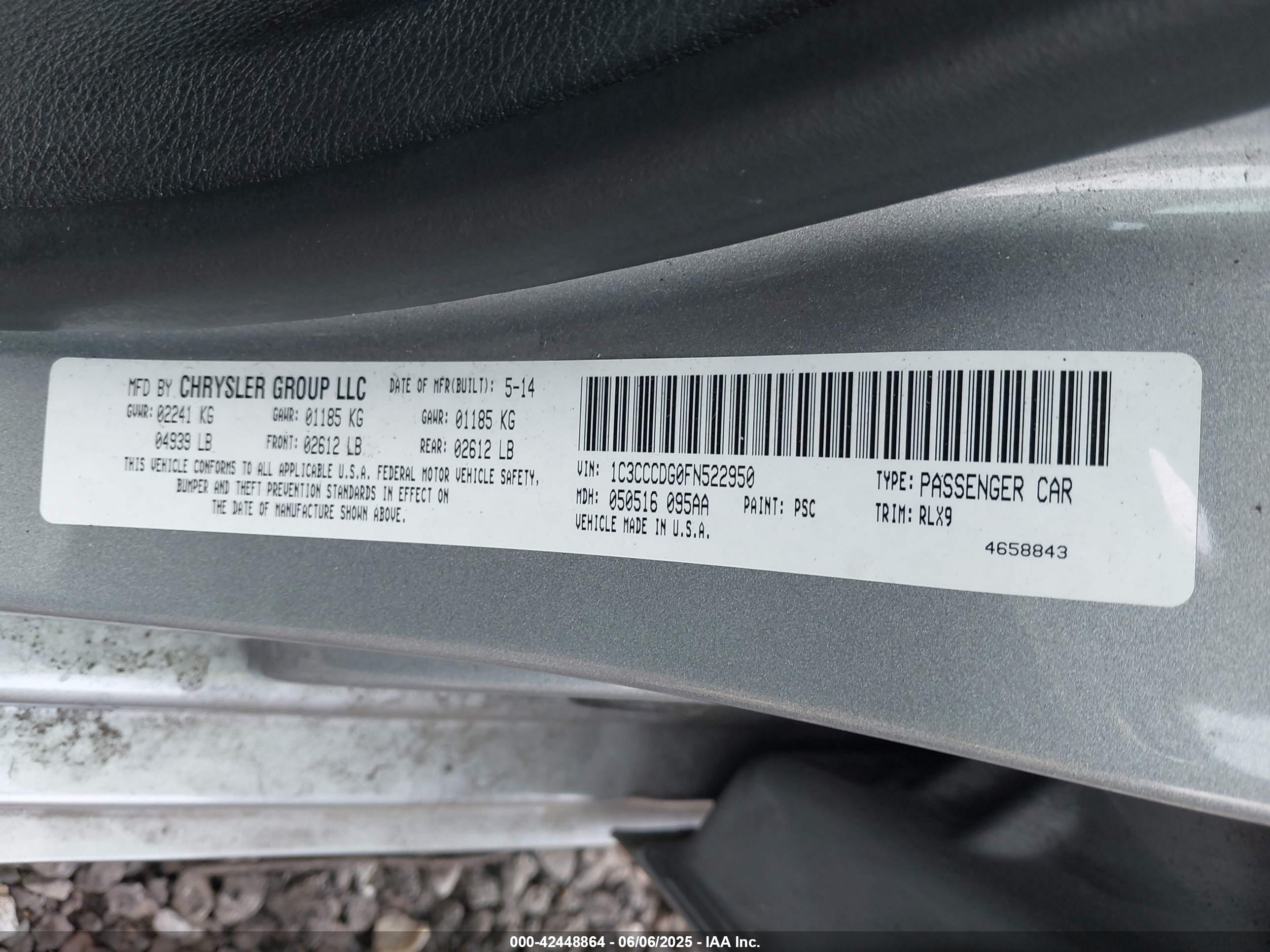 CHRYSLER 200 image 9