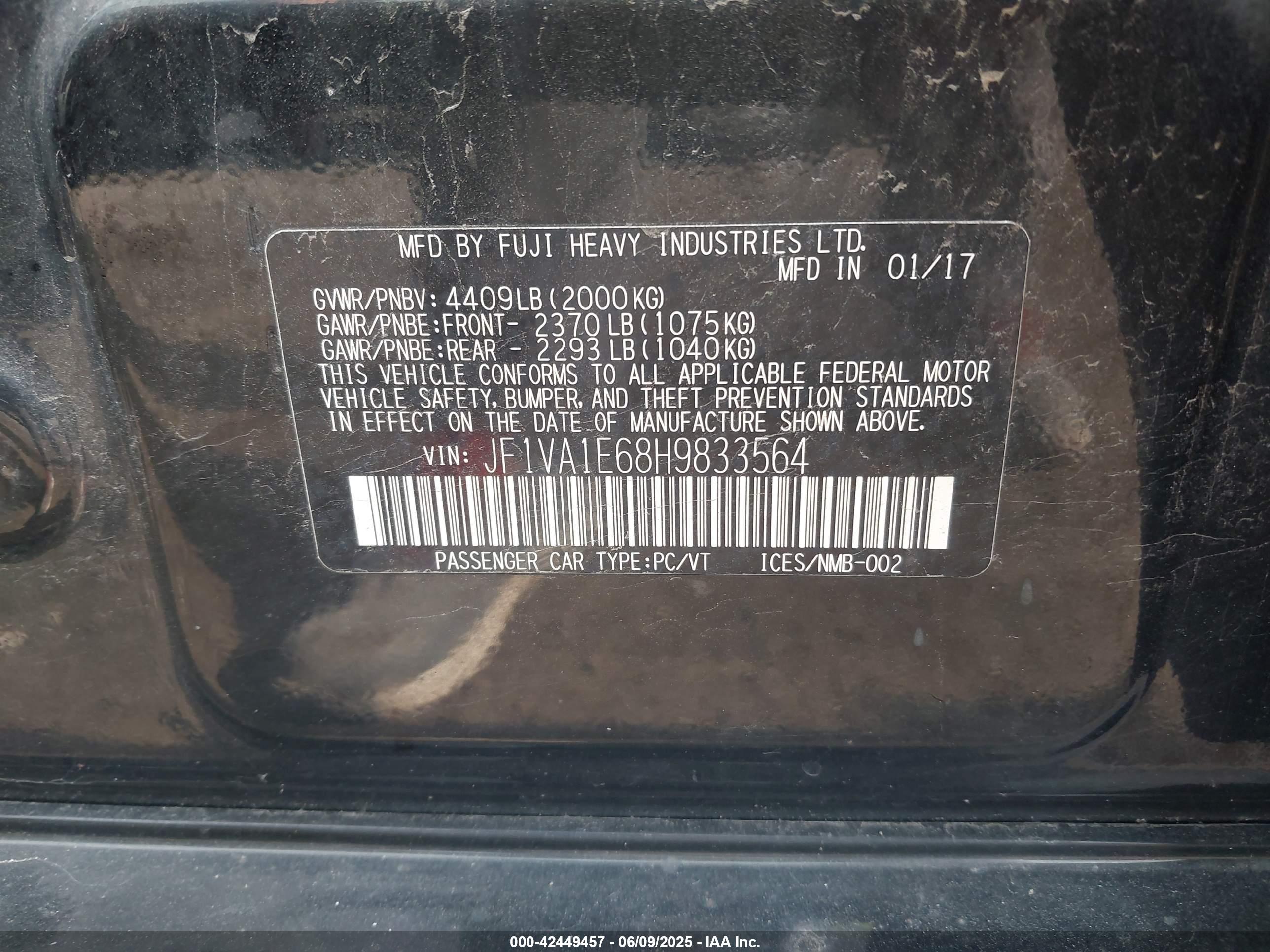 SUBARU WRX image 9