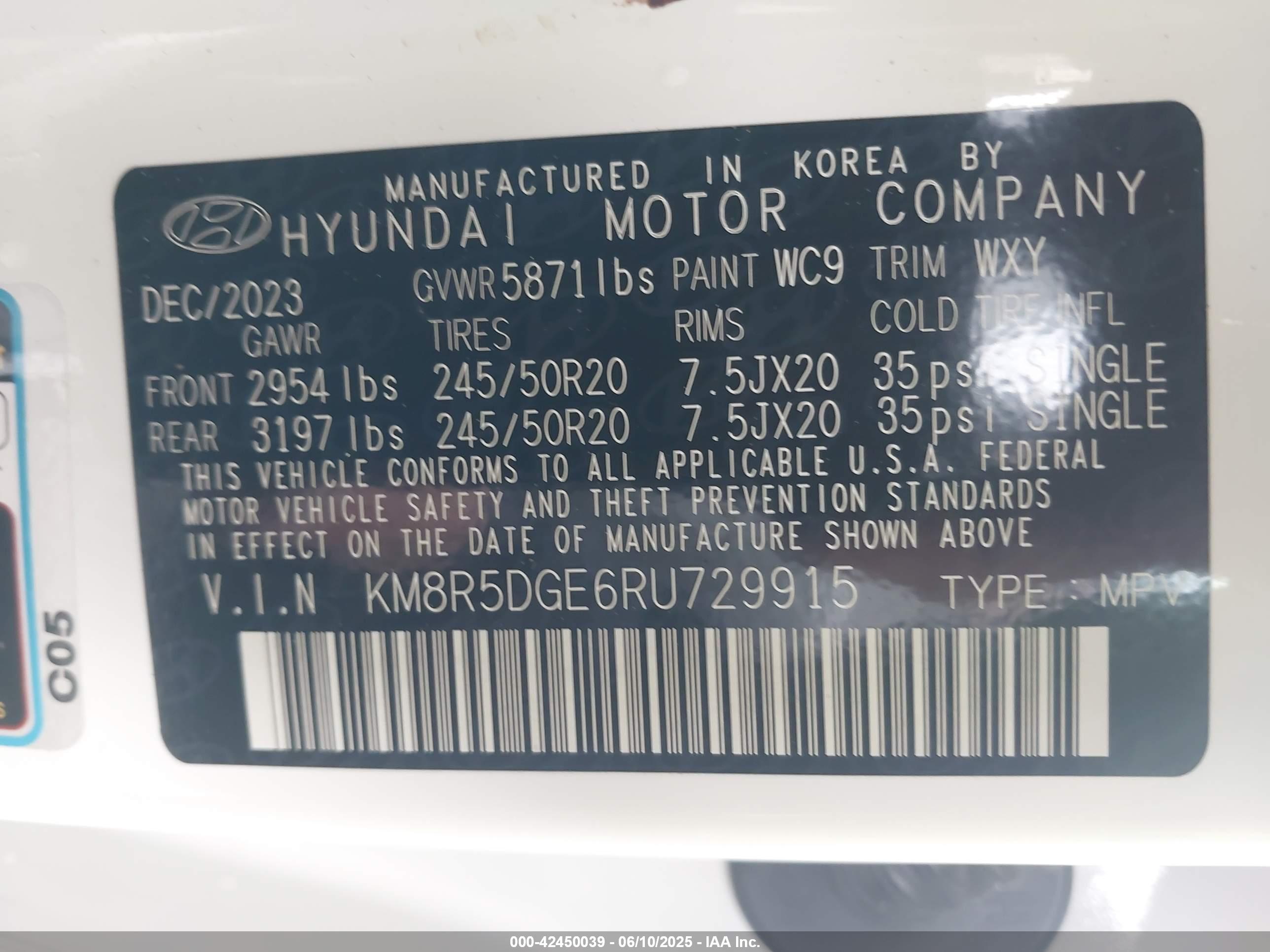 HYUNDAI PALISADE image 9