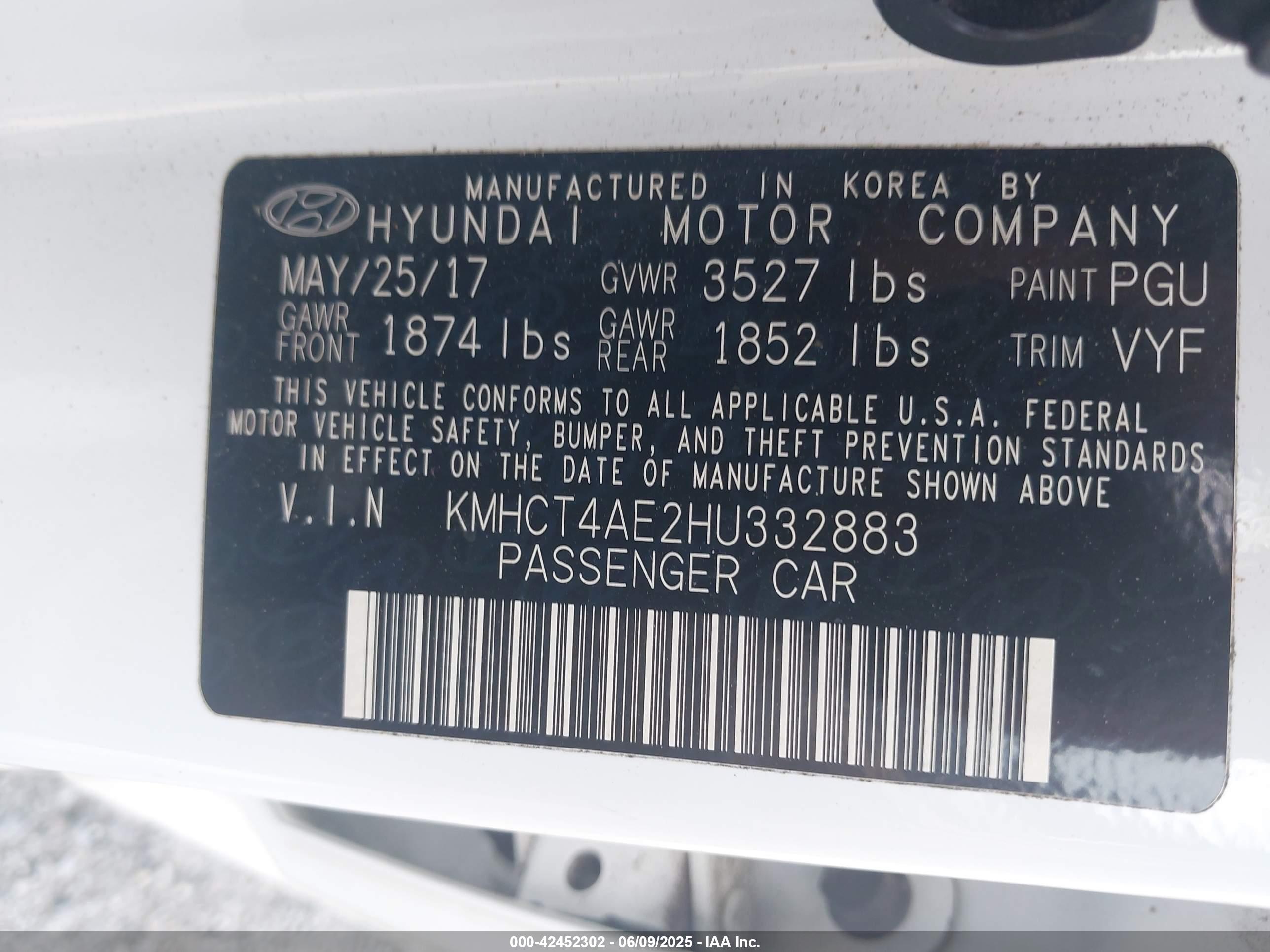 HYUNDAI ACCENT image 9