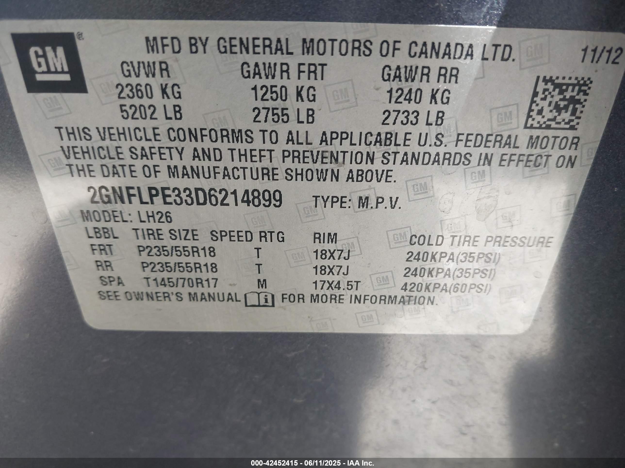 CHEVROLET EQUINOX image 9